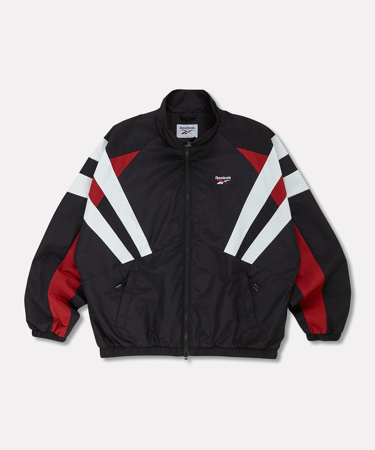 리복(REEBOK) DNA 트랙 윈드 브레이커 - 블랙