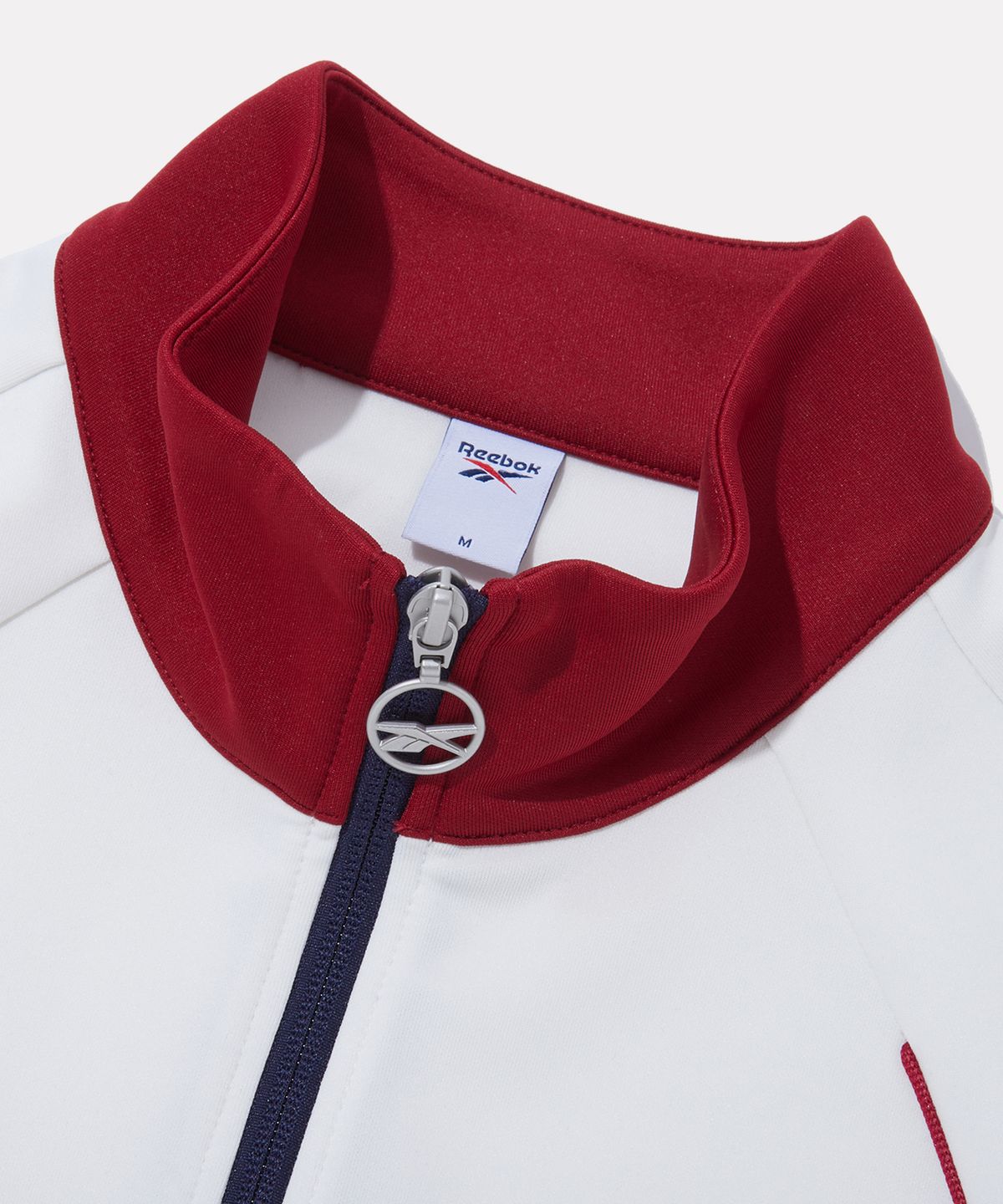 리복(REEBOK) 벡터 라인 저지 트랙 탑 (W) - 오프 화이트