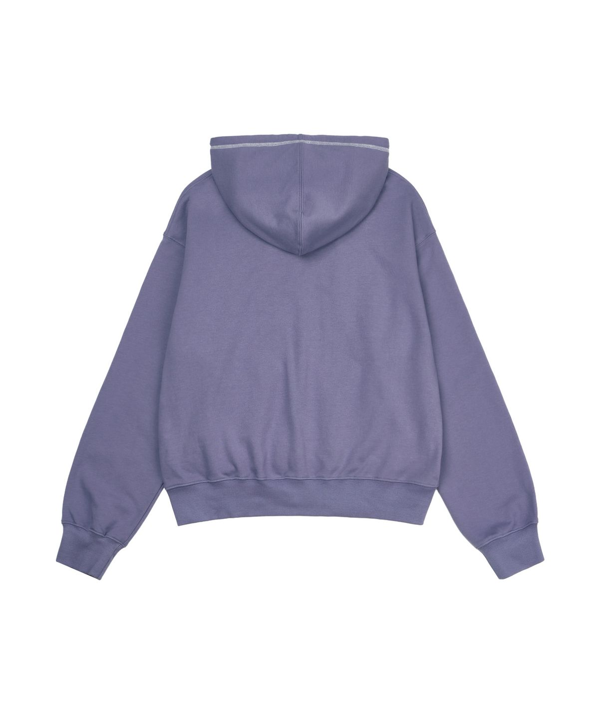 길라아카이브(GILAARCHIVE) STITCHED SMALL LOGO HOOD ZIP-UP_BLUE