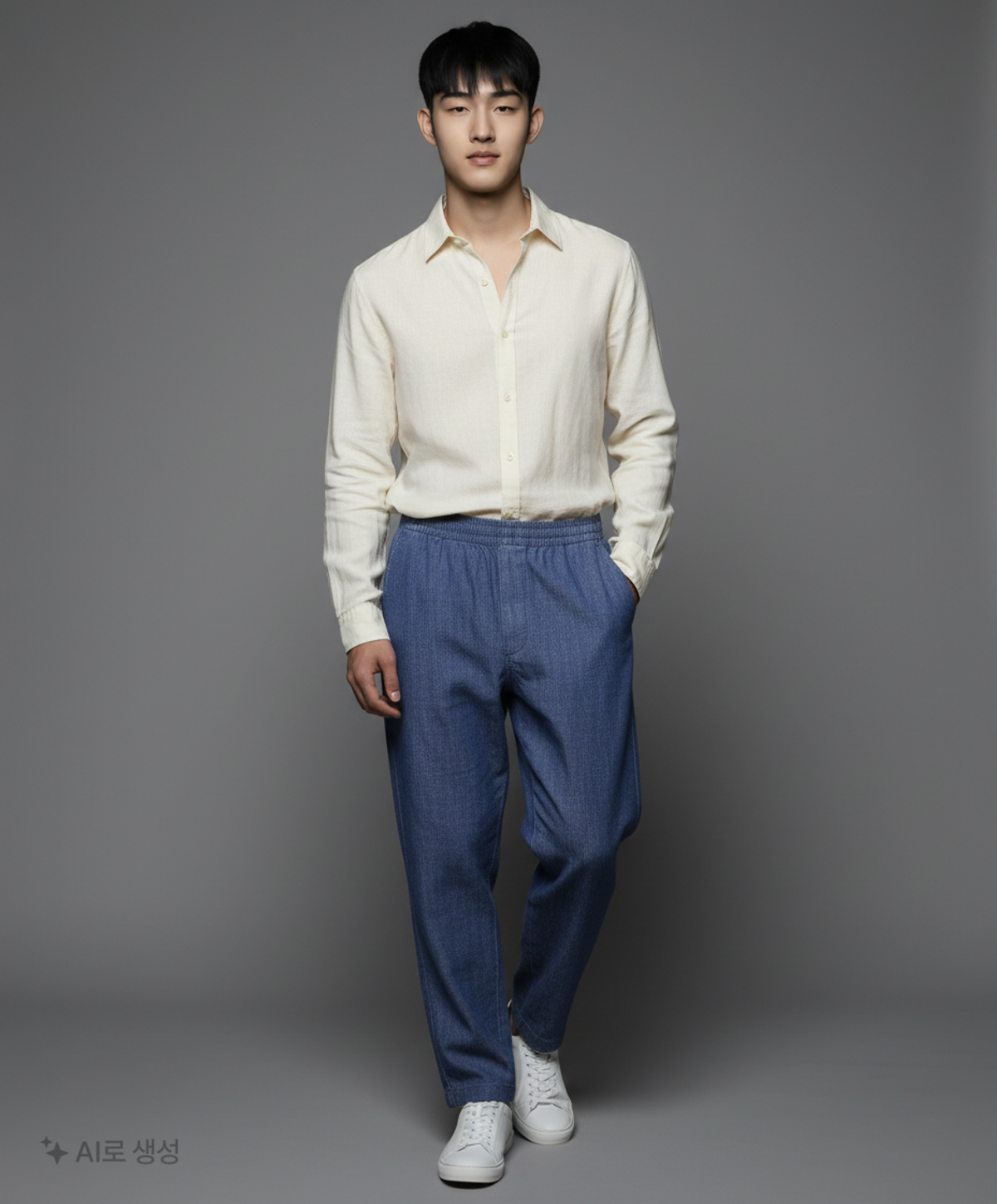 유니클로(UNIQLO) 청/데님 팬츠 S