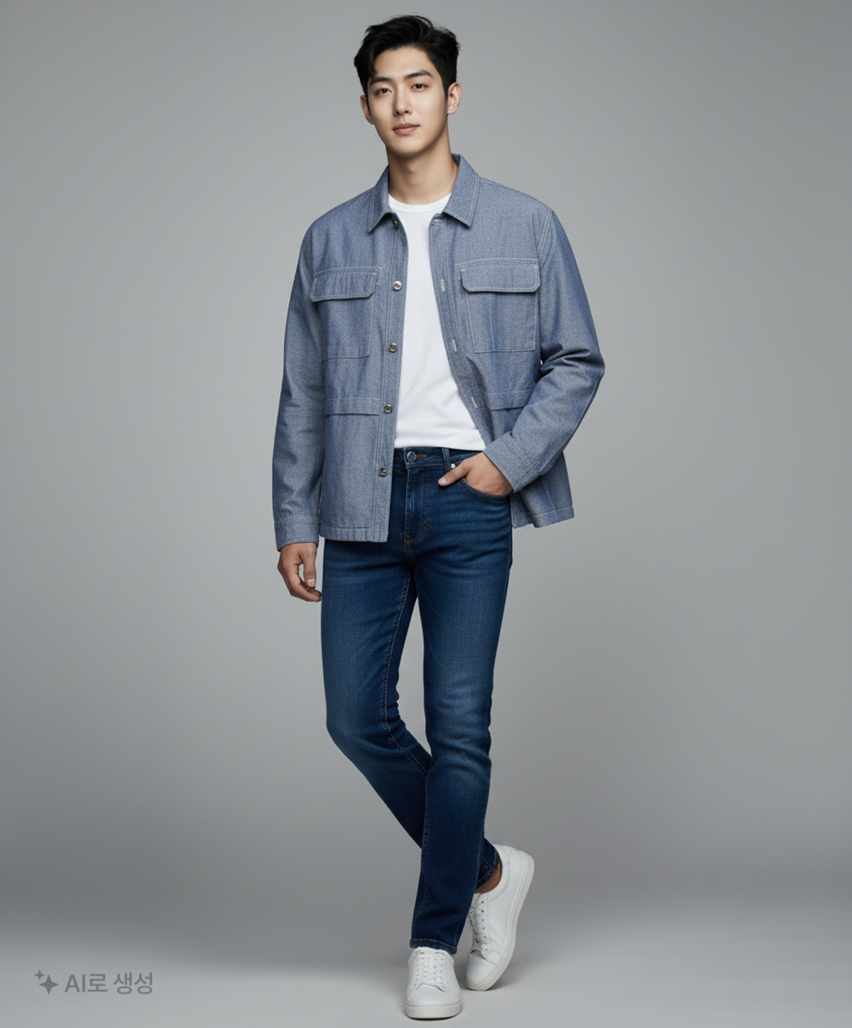 에이치앤엠(H&M) 데님/트러커 재킷 S