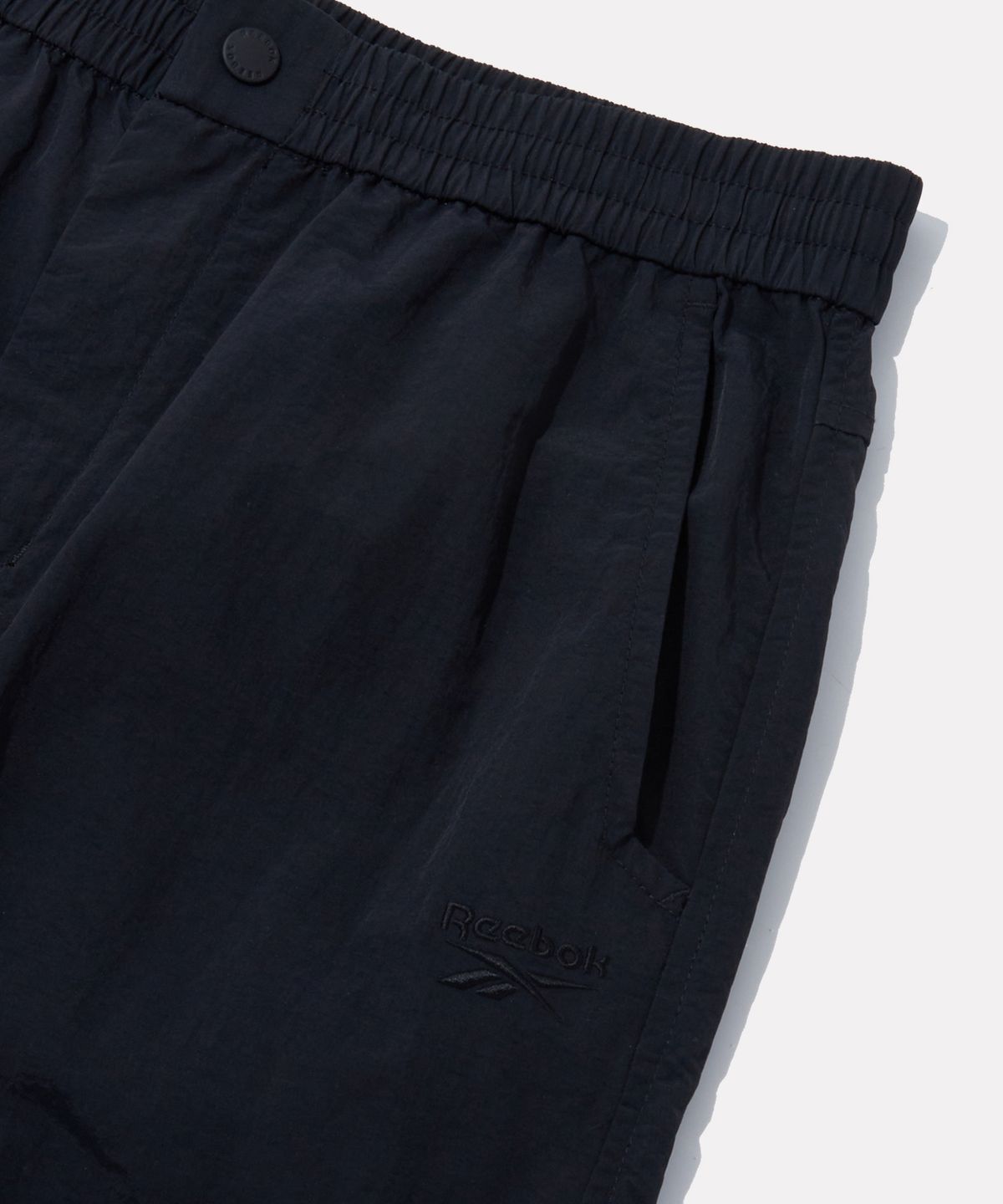 리복(REEBOK) 와이드 카고 팬츠 (W) - 블랙