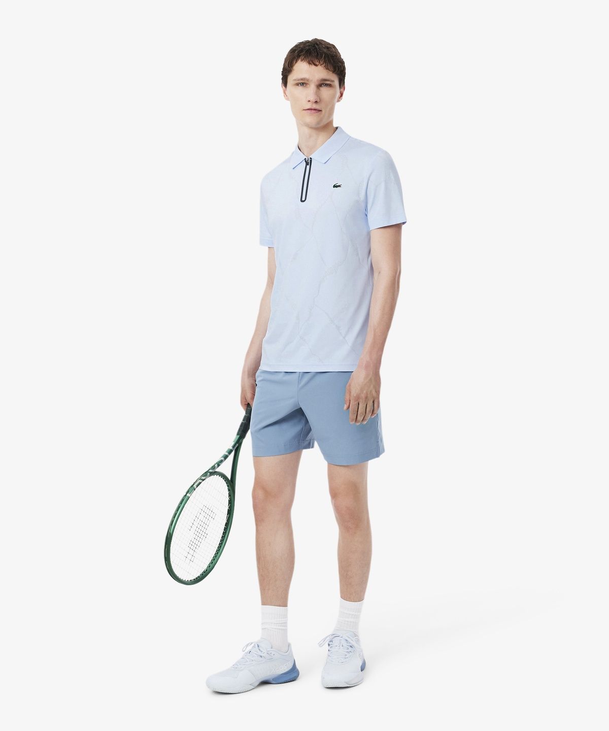 라코스테(LACOSTE) 남성 테니스 패턴 폴로 DH6745-56N T01