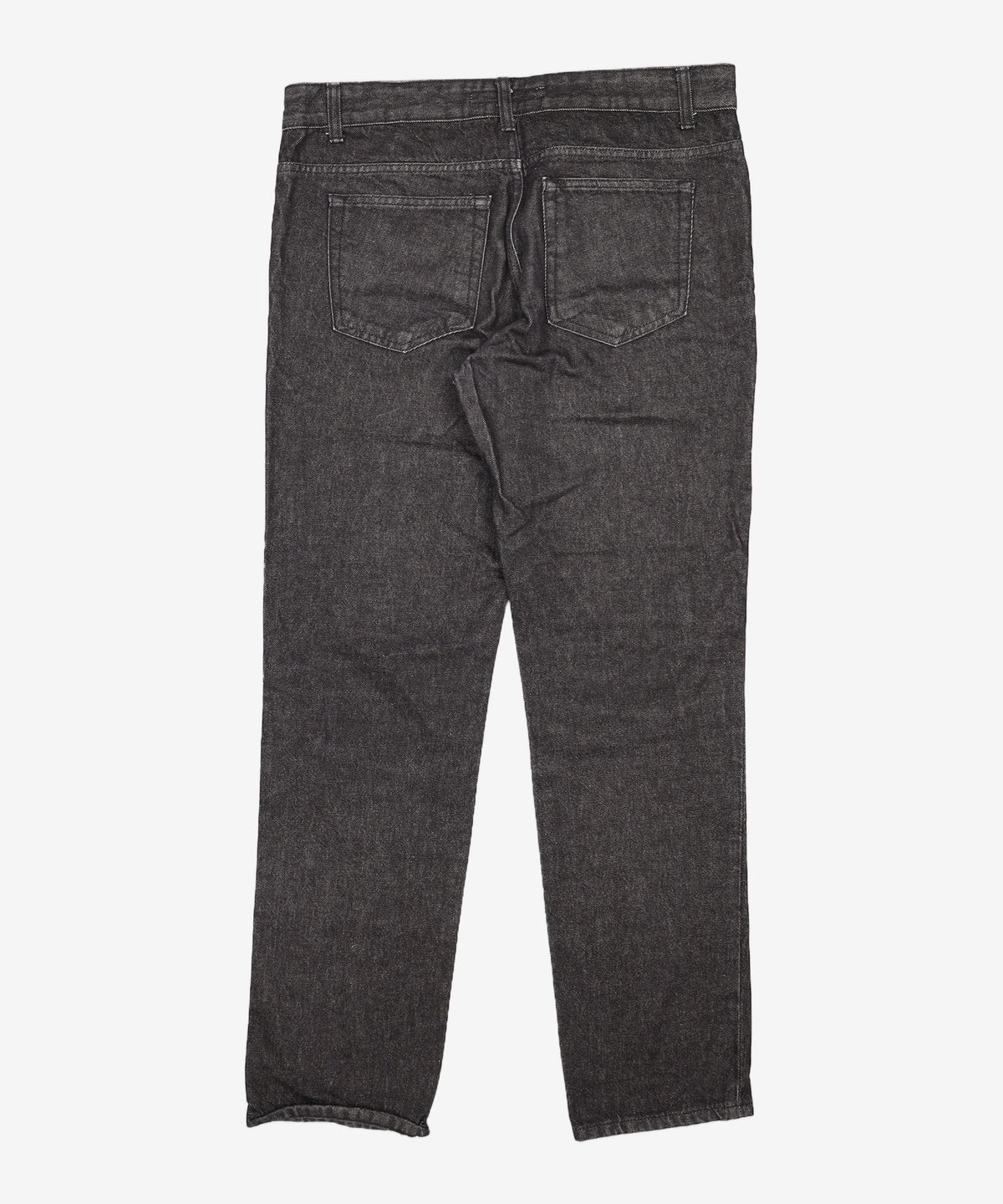 프리즘웍스(FRIZMWORKS) OG SLIM CROP DENIM PANTS _ BLACK XL