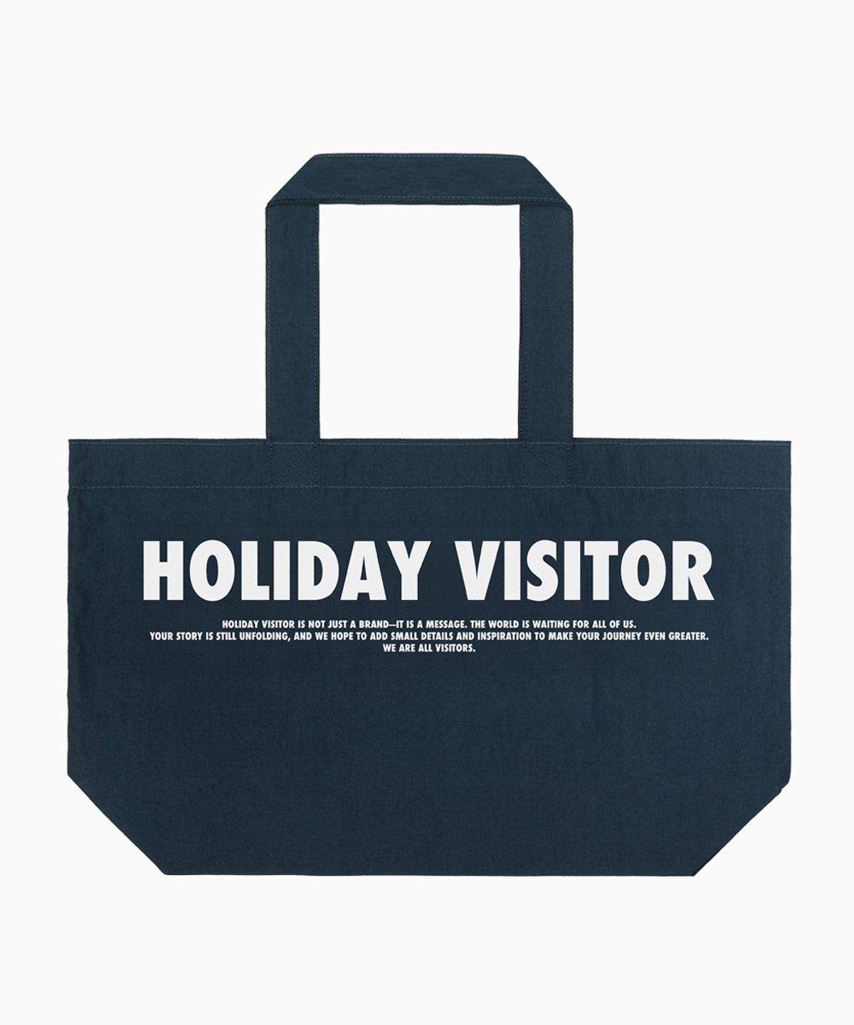 홀리데이비지터(HOLIDAYVISITOR) 빅 에코백 라이트