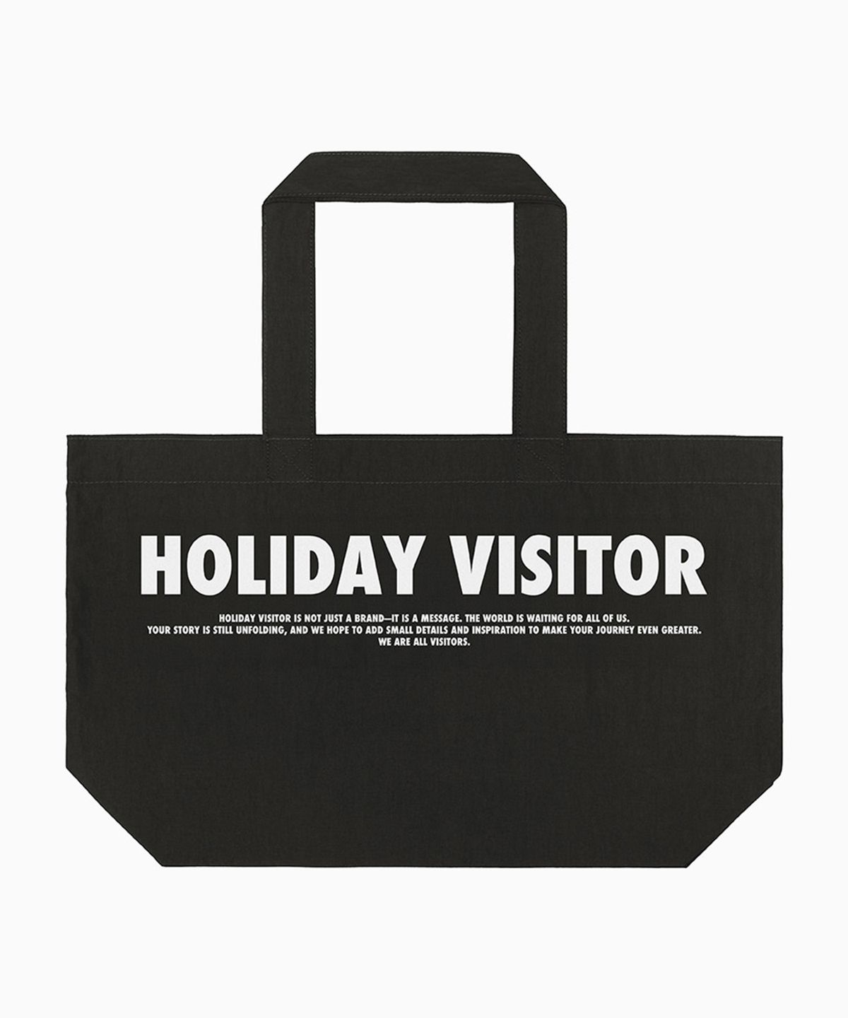 홀리데이비지터(HOLIDAYVISITOR) 빅 에코백 라이트