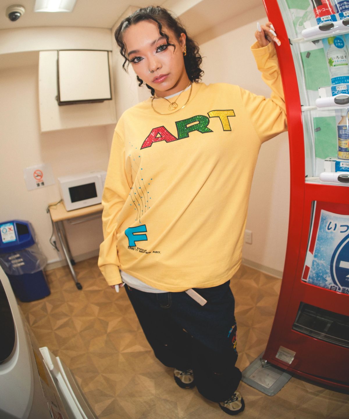 가먼츠팹(GARMENTS FAB) Hot Fix Fart Longseelve (YELLOW)