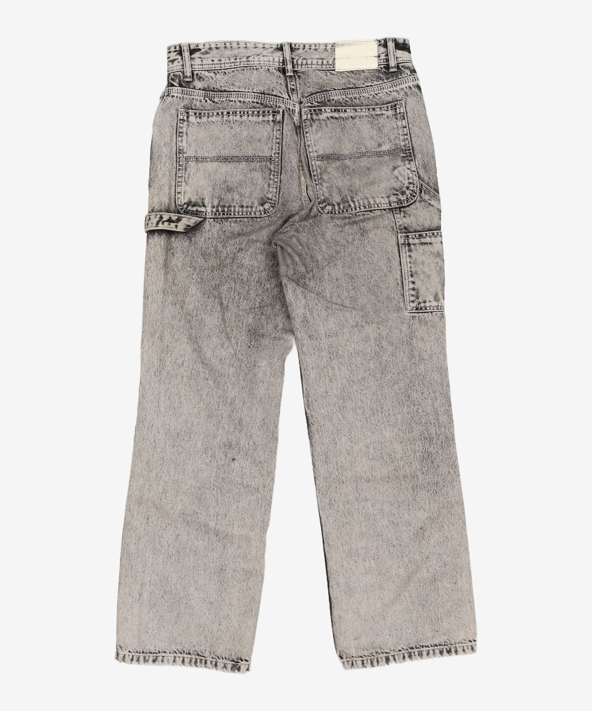 메종미네드(MAISON MINED) WHITE SPREAD CARPENTER DENIM-WHITE M