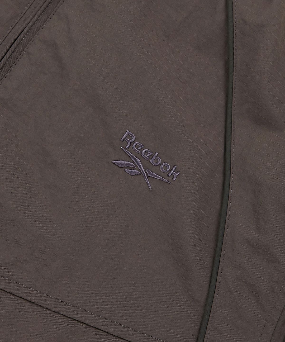 리복(REEBOK) 그리드 후드 윈드 브레이커 (W) - 차콜