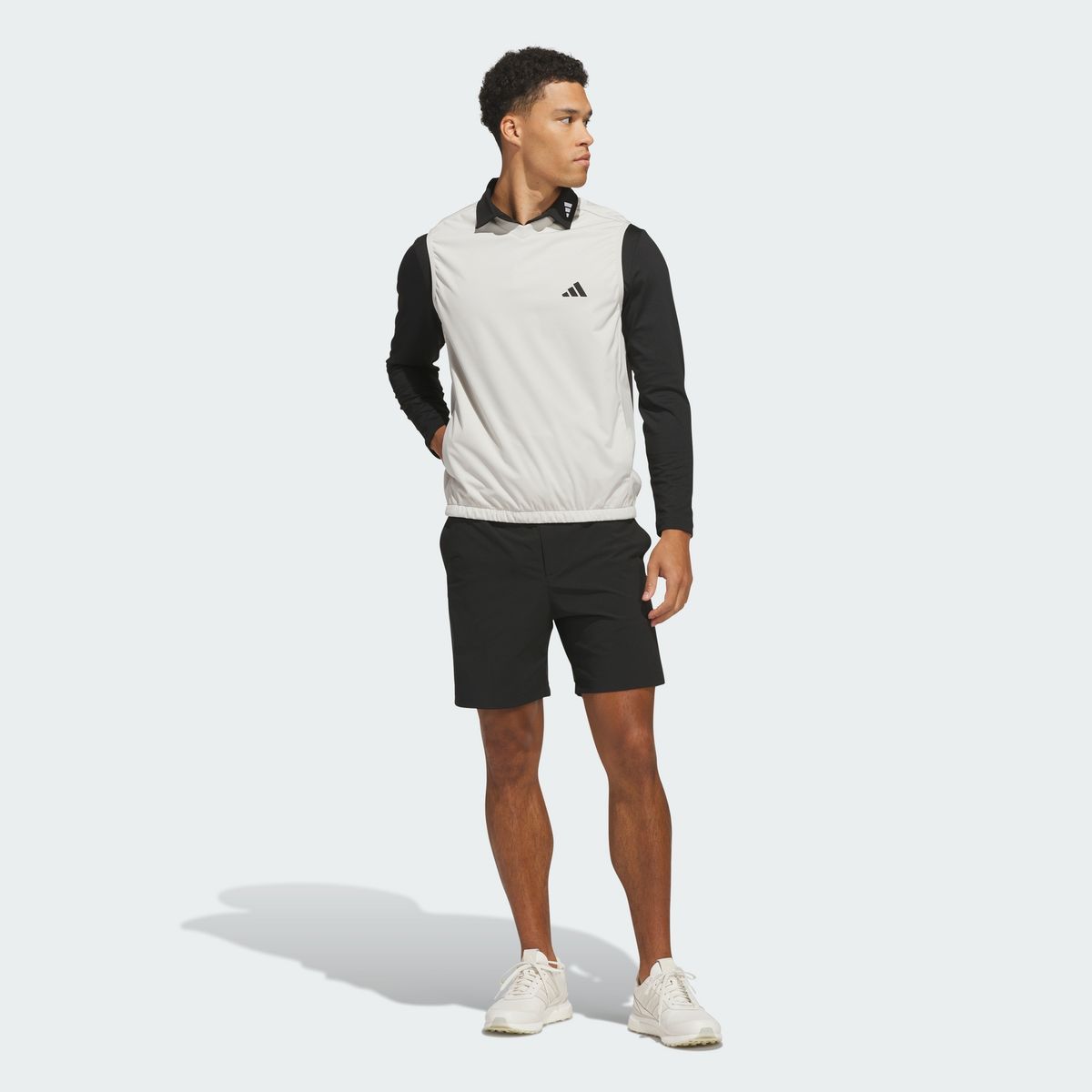 아디다스 골프(ADIDAS GOLF) 우븐 브이넥 베스트 KH0097