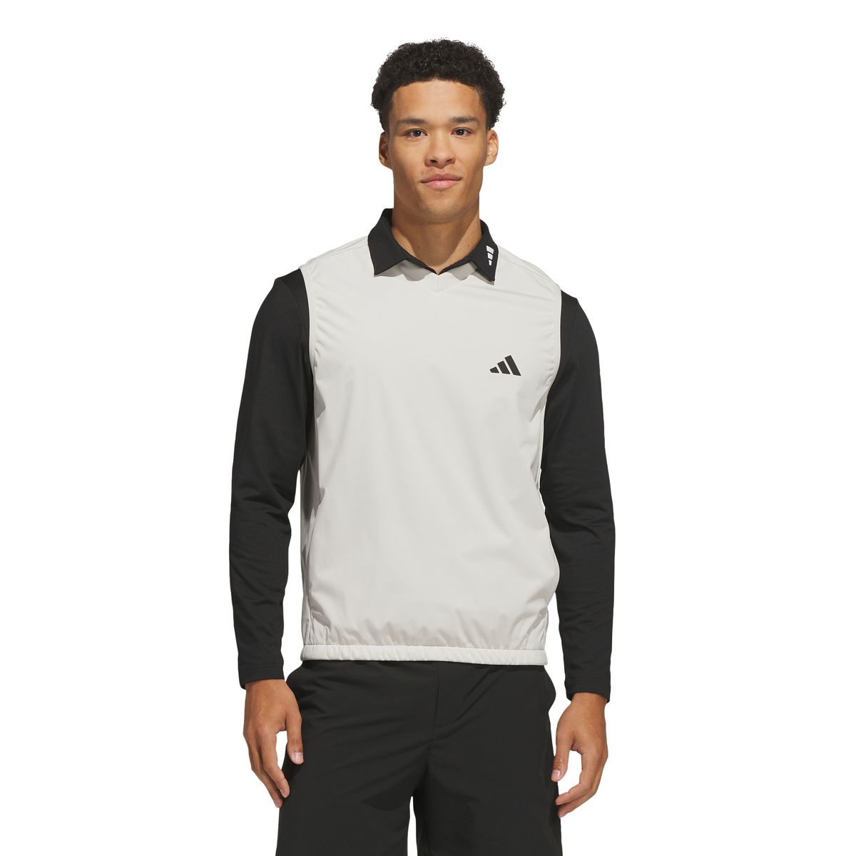 아디다스 골프(ADIDAS GOLF) 우븐 브이넥 베스트 KH0097