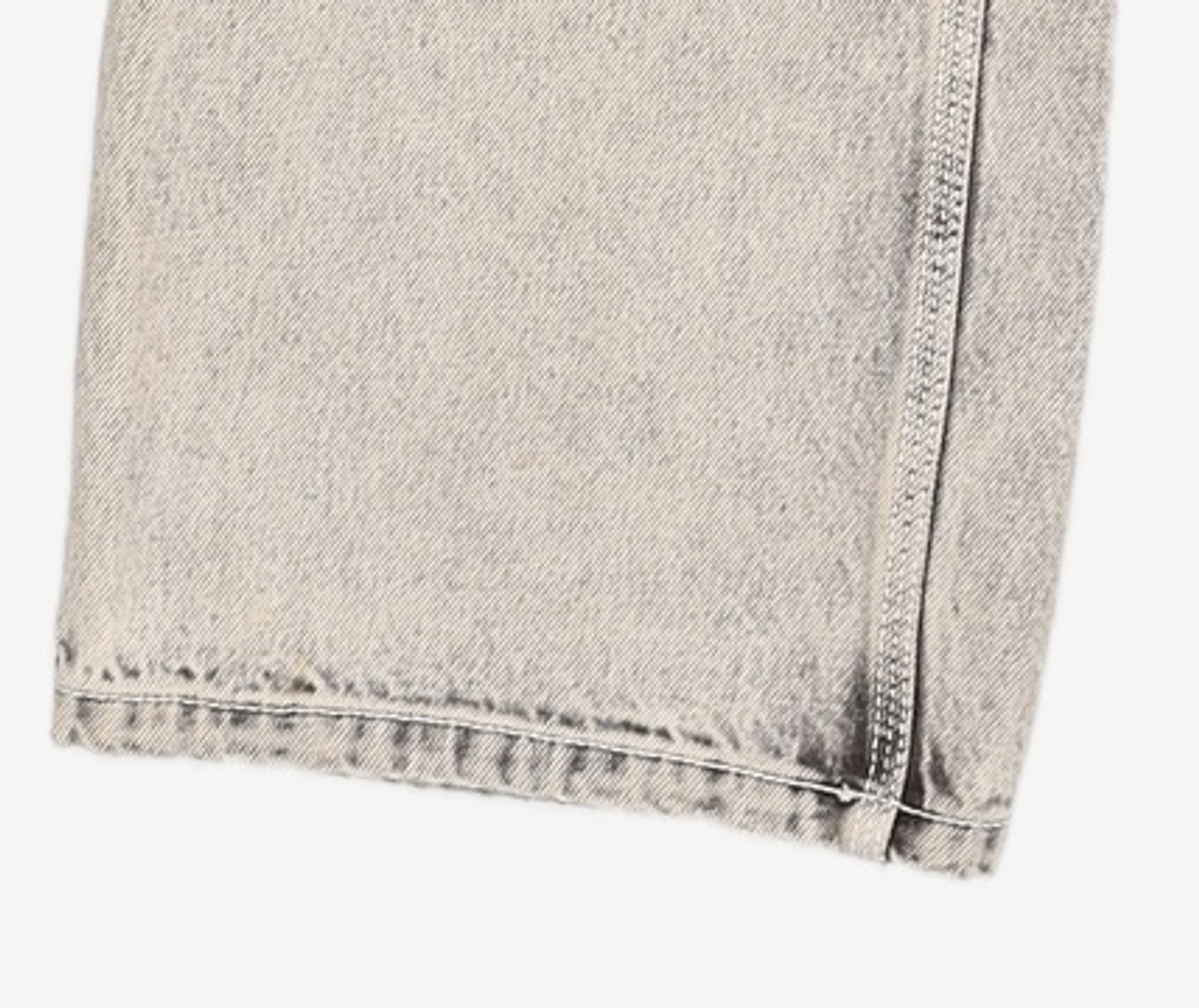 메종미네드(MAISON MINED) WHITE SPREAD CARPENTER DENIM-WHITE 48