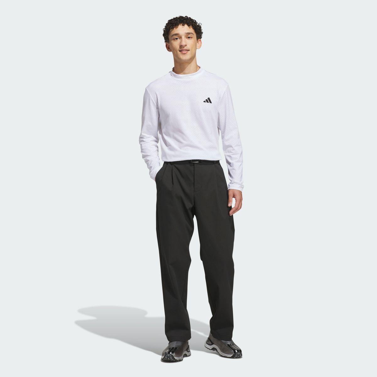 아디다스 골프(ADIDAS GOLF) 3-스트라이프 우븐 치노 1/1 팬츠 KG7119