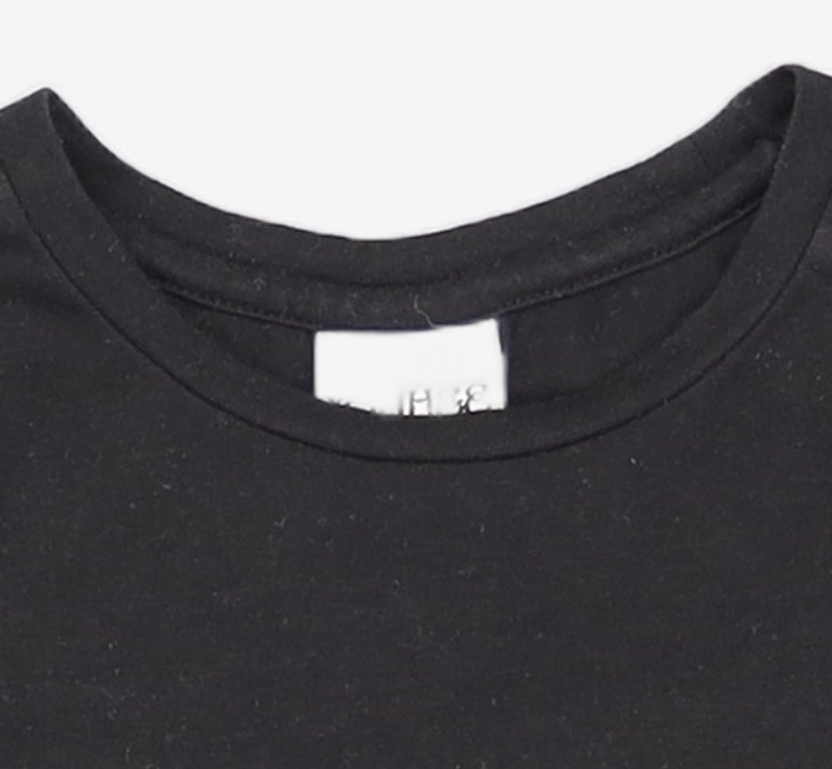 유희(YOUHEE) YOUHEE BIG LOGO CROP T-SHIRTS BLACK FREE
