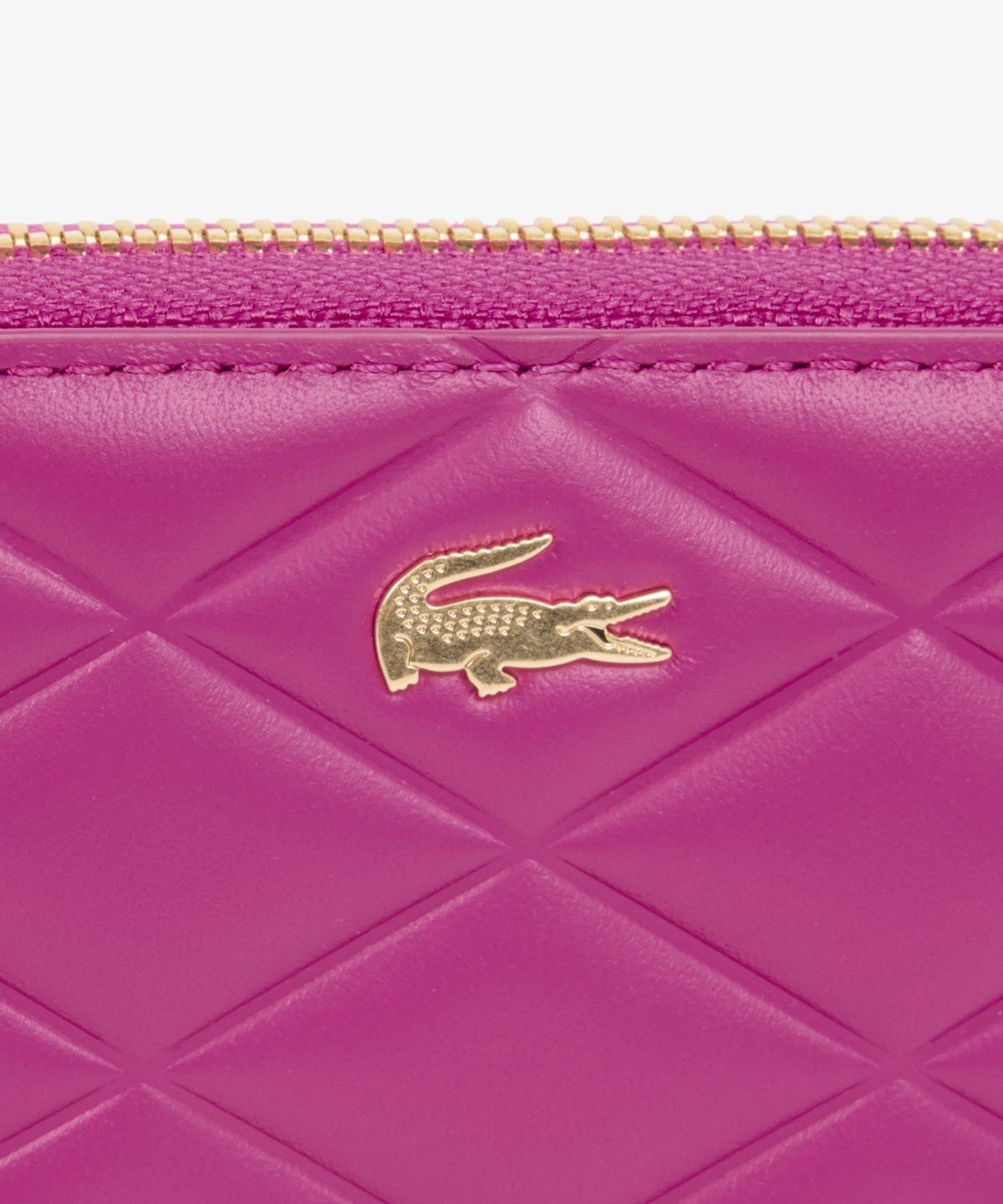 라코스테(LACOSTE) 여성 크로코델 XS 지퍼 코인 반지갑 NF5120E56N T78