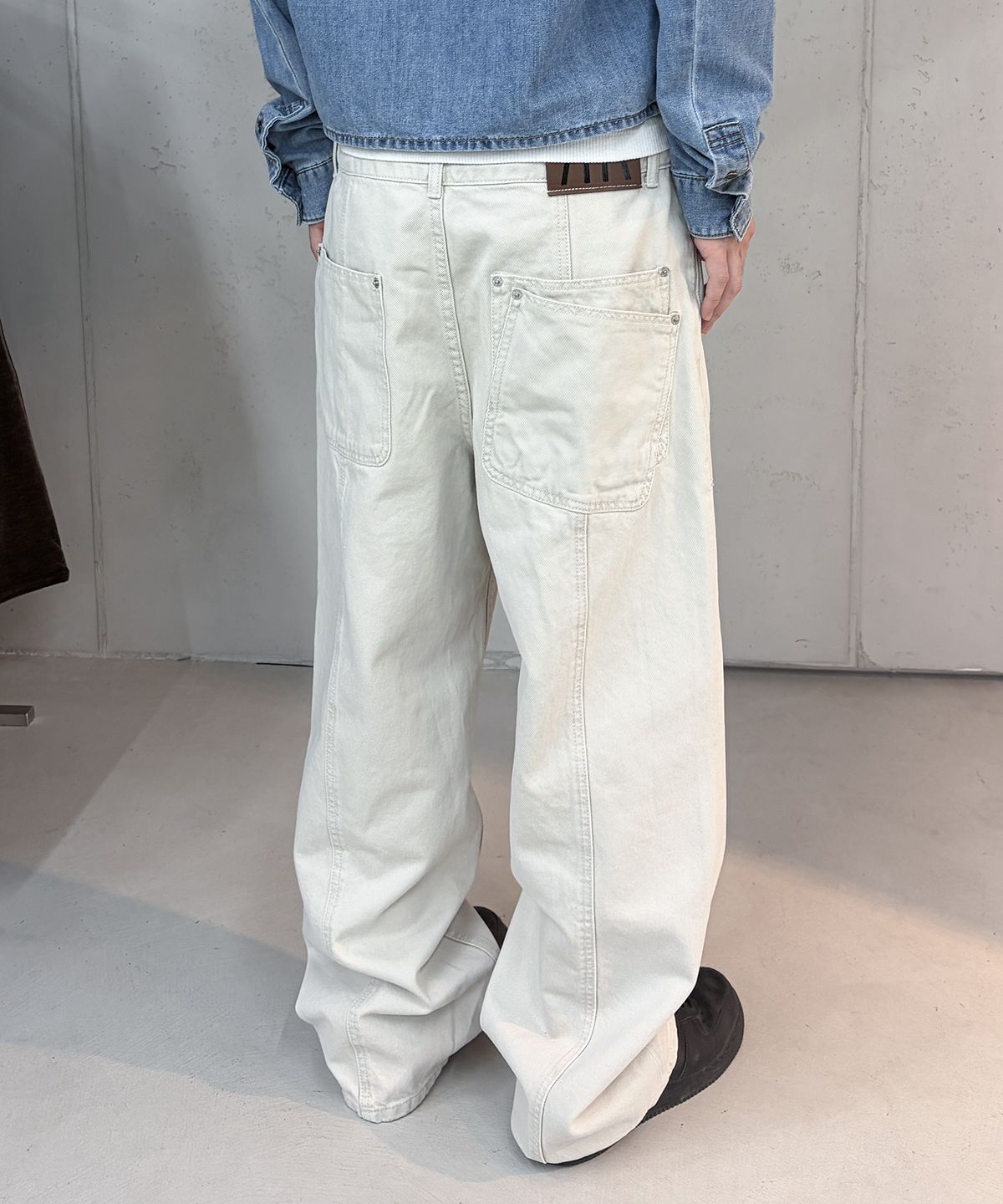 기철(KICHUL) All Day Cotton Pants (Ivory)