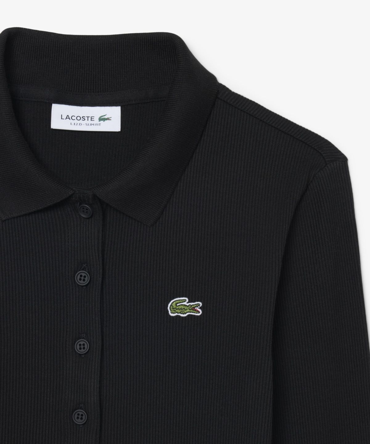 라코스테(LACOSTE) 여성 립조직 긴팔 폴로셔츠 DF5281-56N 031