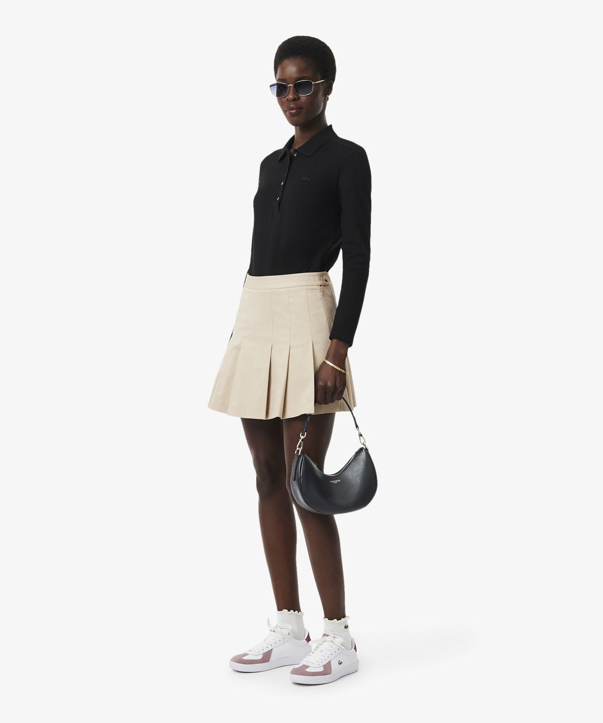 라코스테(LACOSTE) 여성 샹젤리제 스몰 문백 NF5101P56N 000