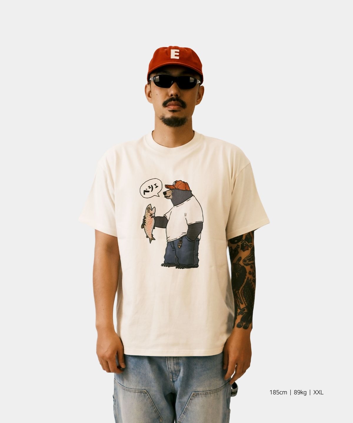 페셰(PESCE) 白(백) Heavy Cotton : Bear