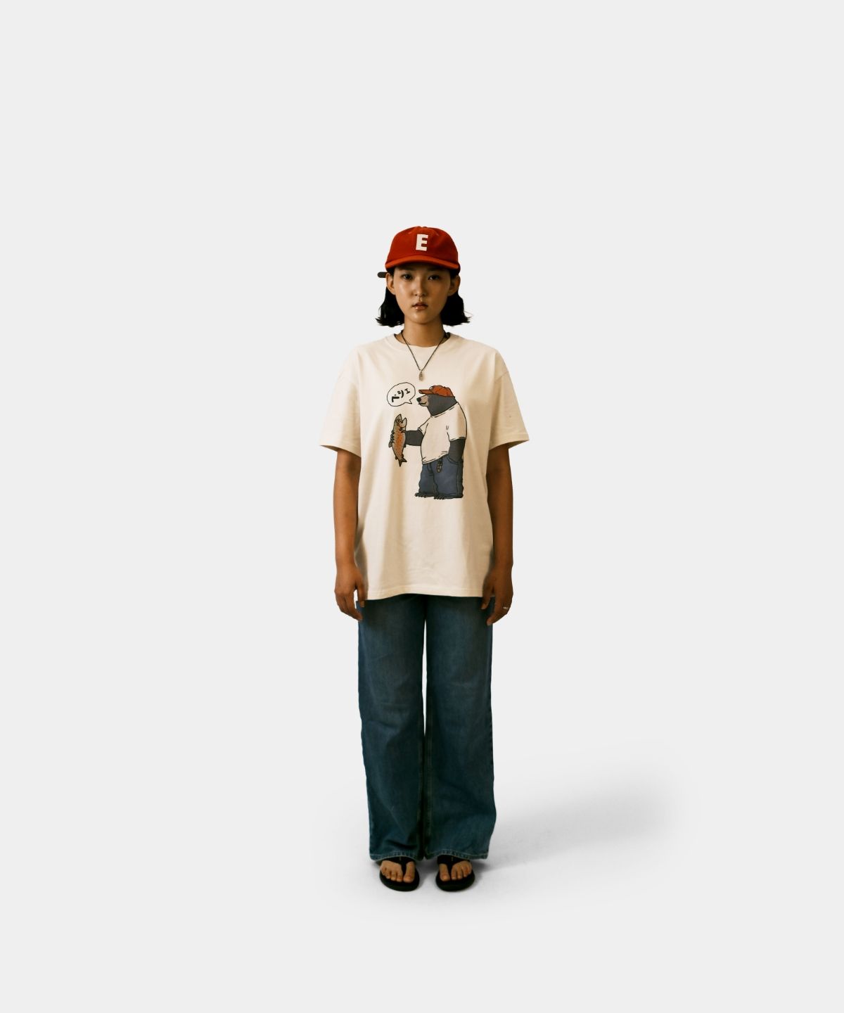 페셰(PESCE) 白(백) Heavy Cotton : Bear