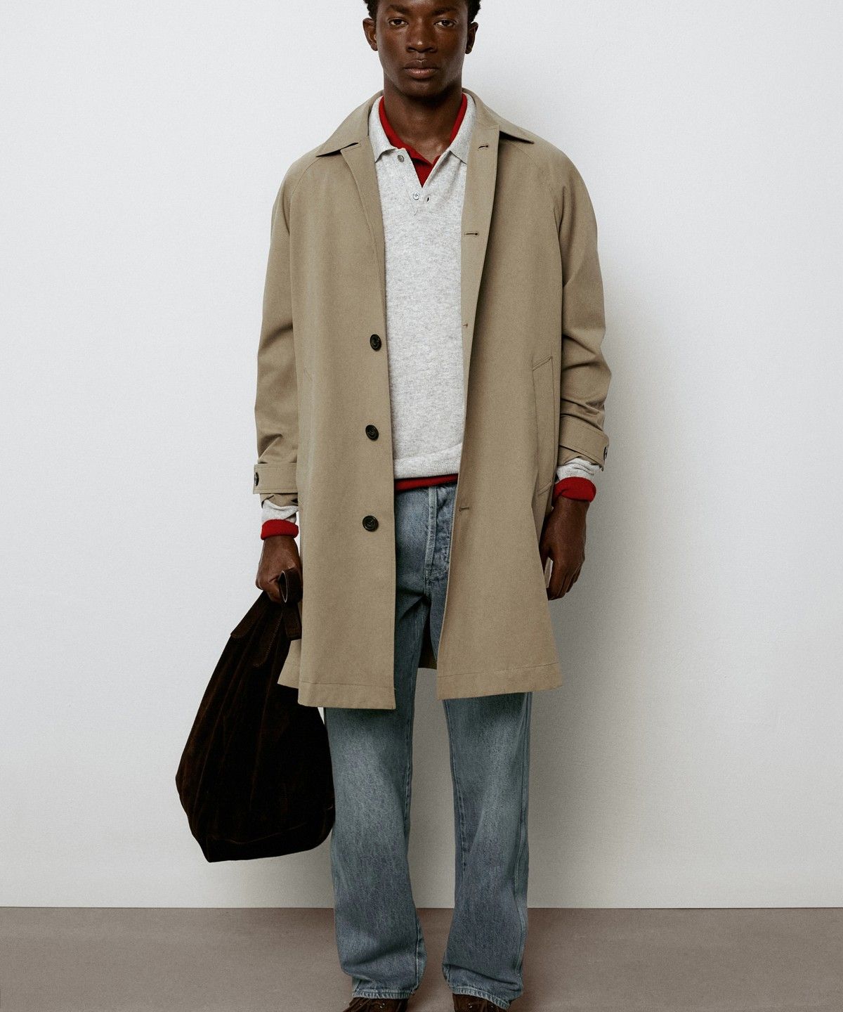 마시모두띠(MASSIMO DUTTI) 와이드 레그 진