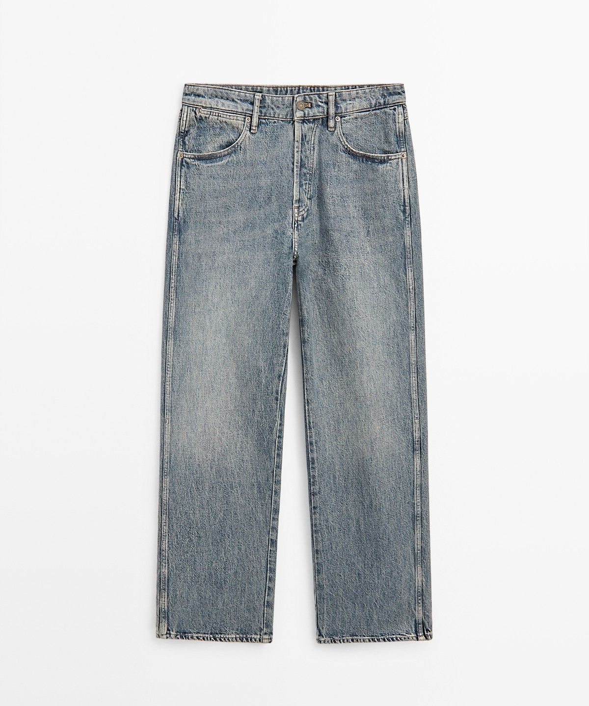 마시모두띠(MASSIMO DUTTI) 와이드 레그 진