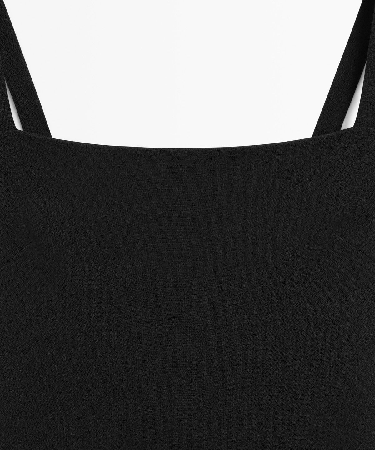 마시모두띠(MASSIMO DUTTI) 스트랩 미디 원피스