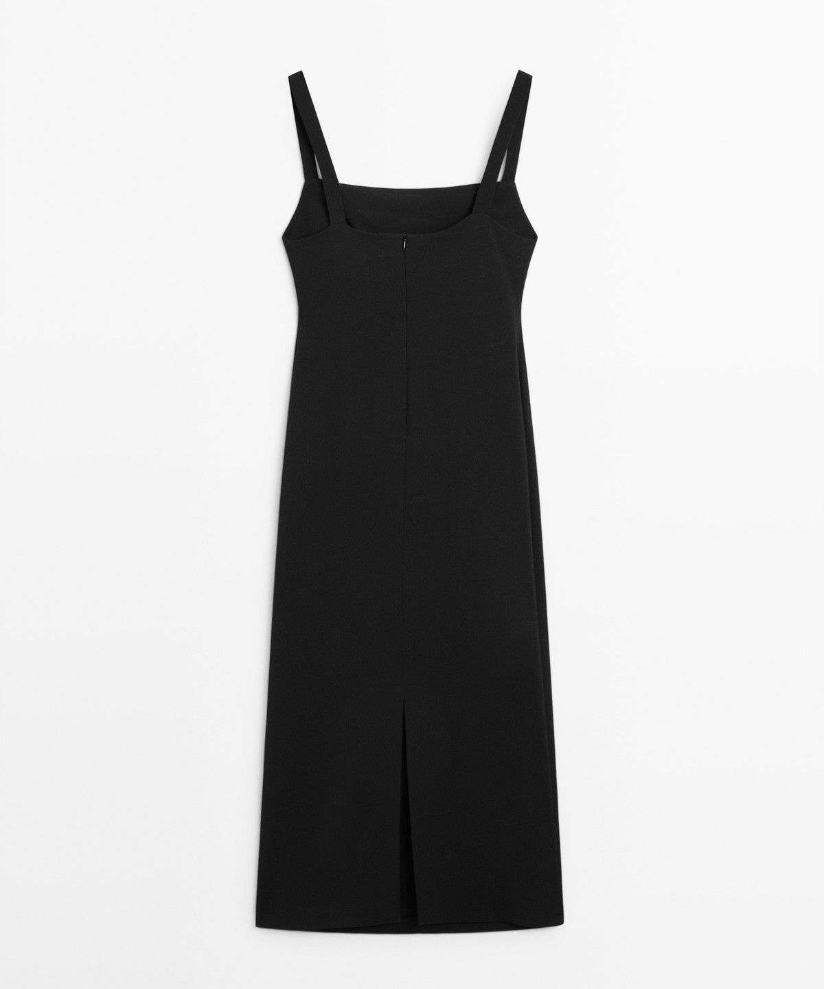 마시모두띠(MASSIMO DUTTI) 스트랩 미디 원피스