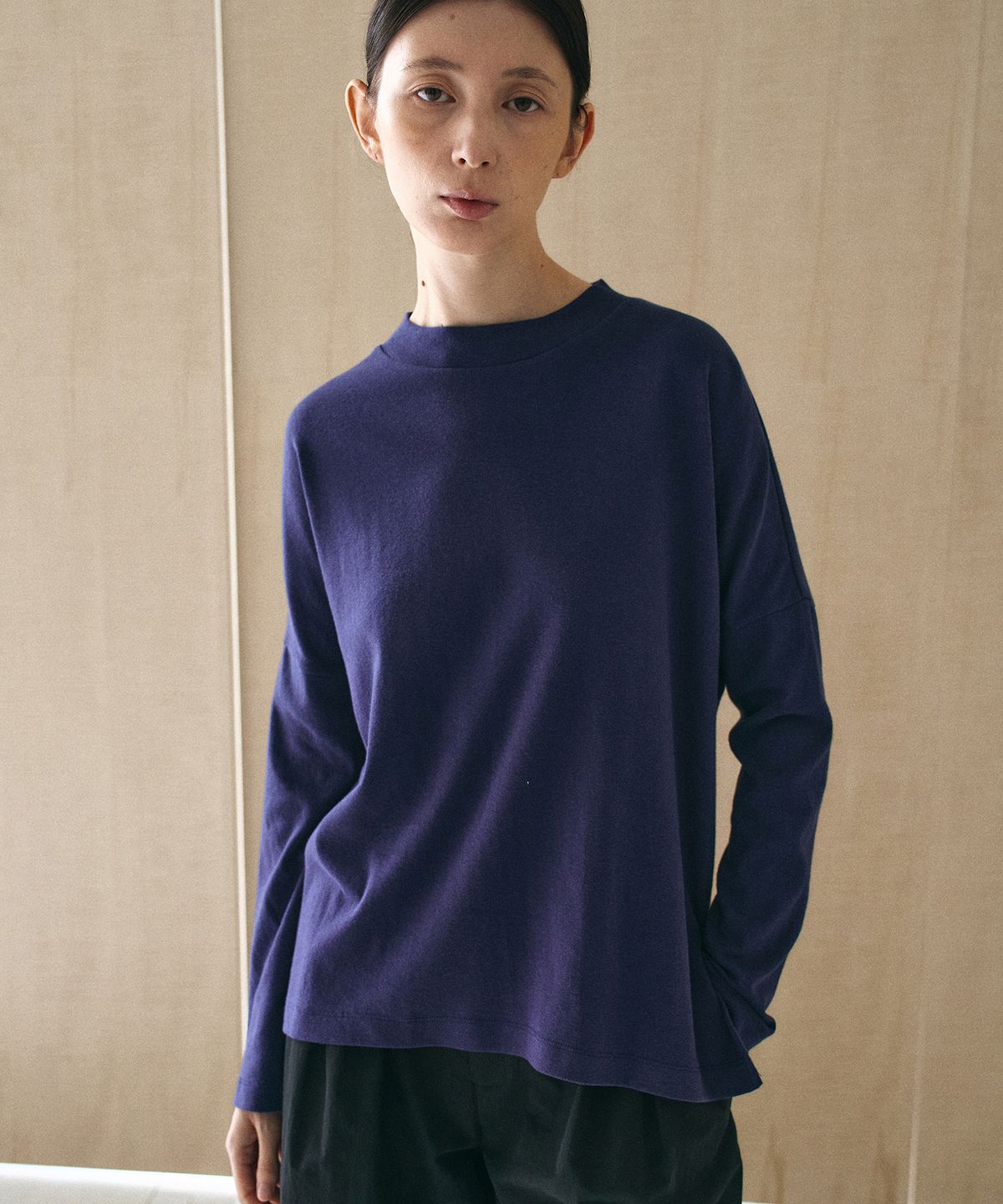 유르트(YURT) Mock Neck T-Shirts_4COLOR