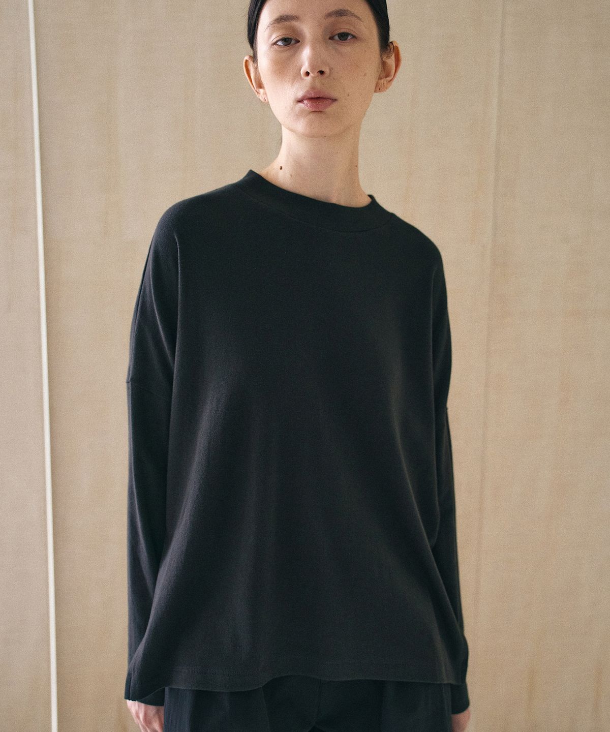 유르트(YURT) Mock Neck T-Shirts_4COLOR