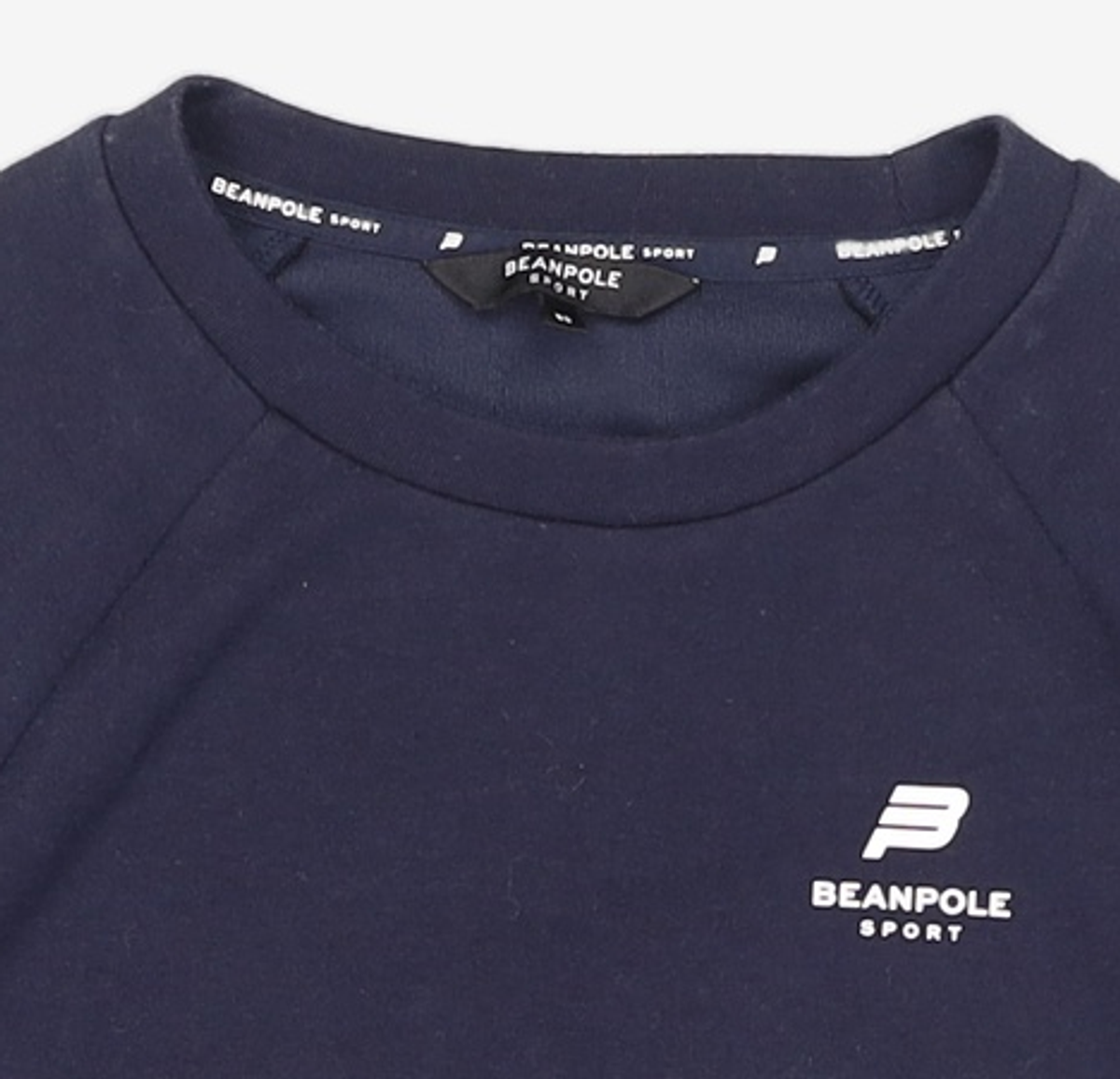 빈폴 스포츠(BEANPOLE SPORT) Unisex 네이비 C-STEM 트레이닝 하프 티셔츠 (BO9342F01R) 90