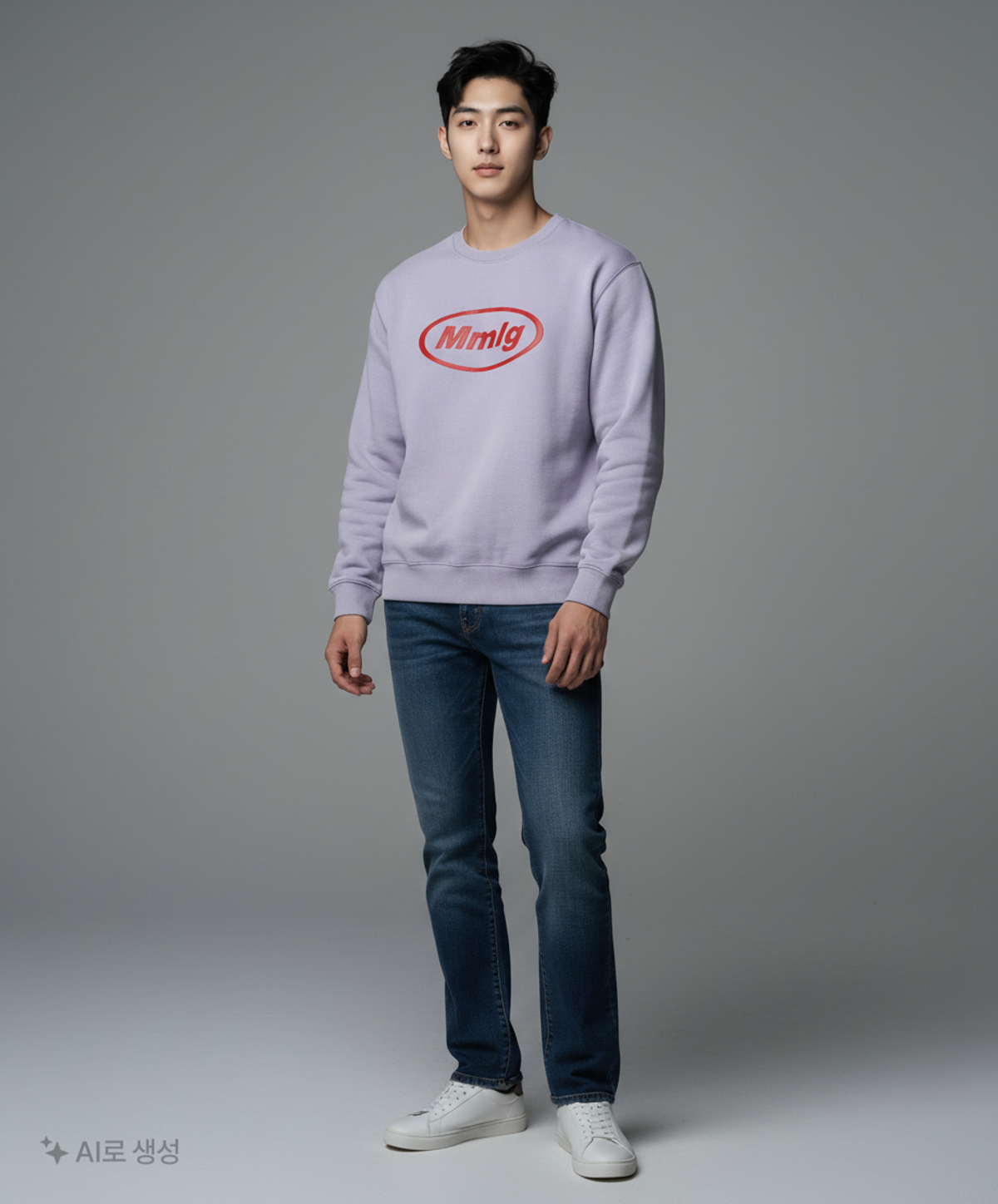 엠엠엘지(MMLG) [Mmlg] MMLG SWEAT (PURPLE NAVY) S
