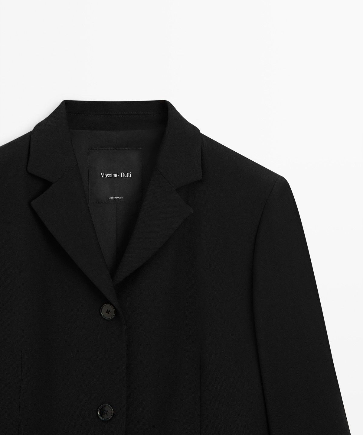 마시모두띠(MASSIMO DUTTI) 울 혼방 코트
