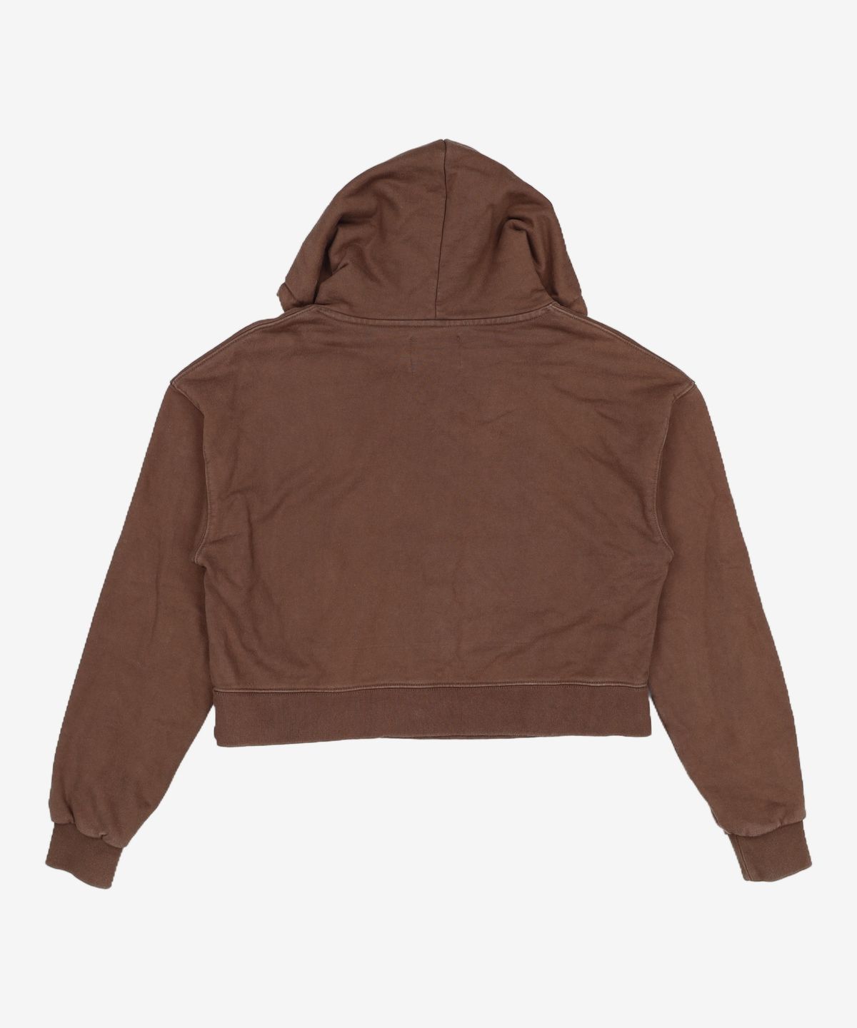 아카이브 볼드(ARCHIVE BOLD) 939 LOGO CROP HOOD (BROWN) FREE