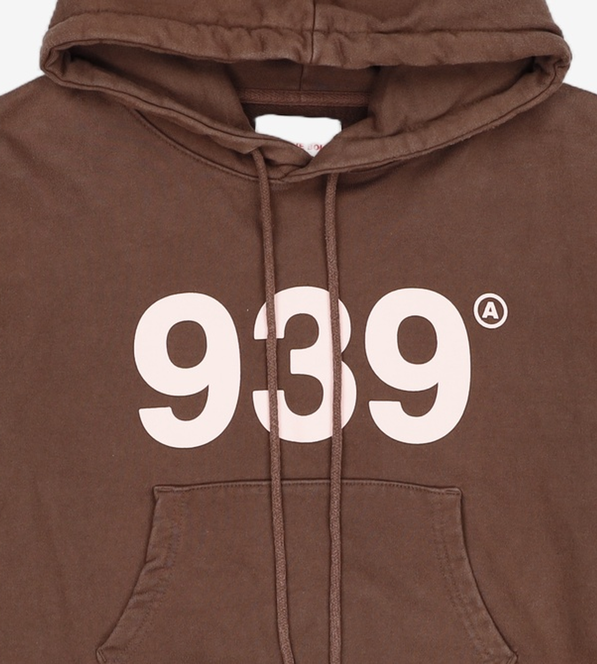 아카이브 볼드(ARCHIVE BOLD) 939 LOGO CROP HOOD (BROWN) FREE