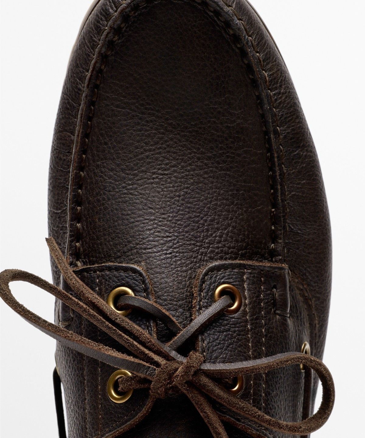 마시모두띠(MASSIMO DUTTI) 나파 가죽 보트 슈즈