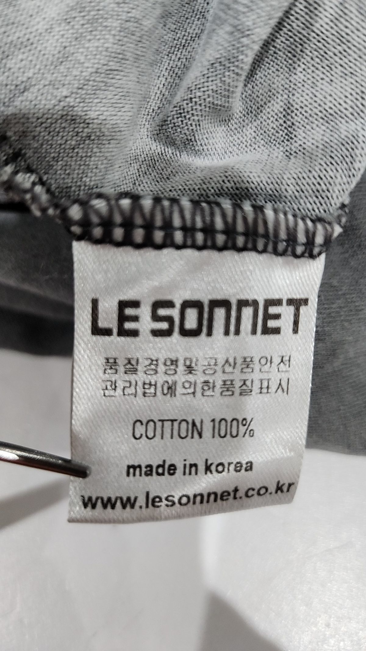 르쏘넷(LESONNET) 반소매 티셔츠 2XL