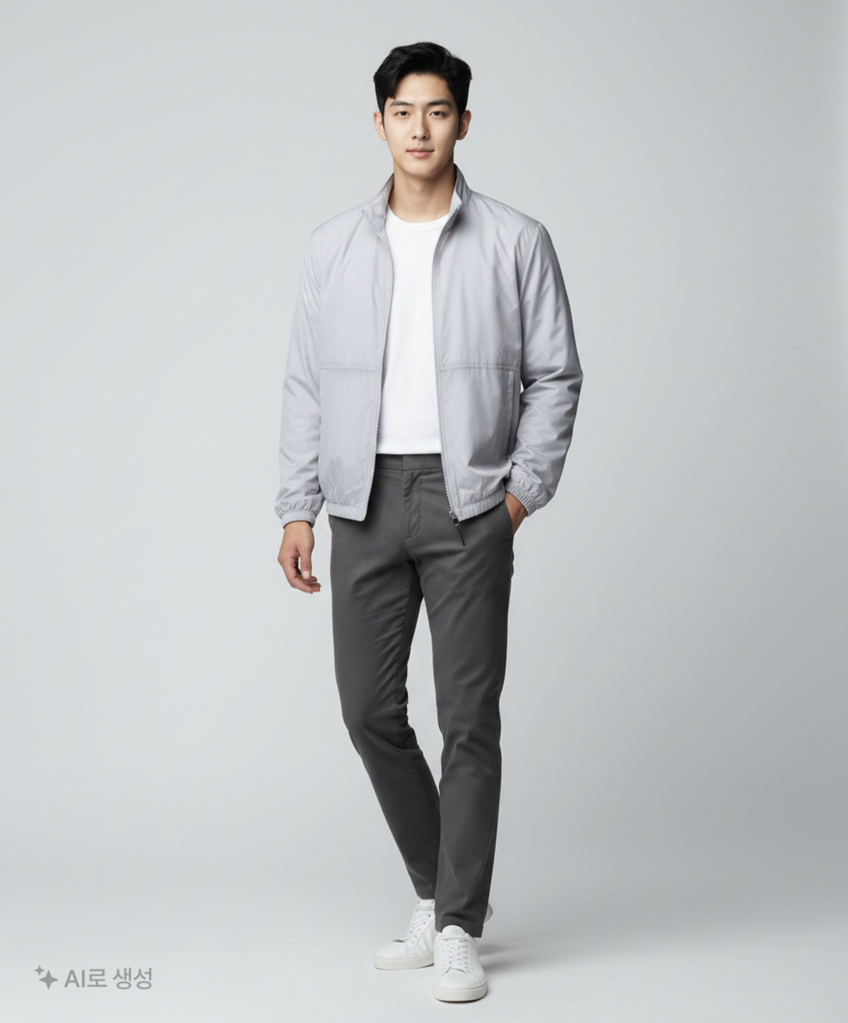 무신사 스탠다드(MUSINSA STANDARD) 나일론/코치 재킷 L