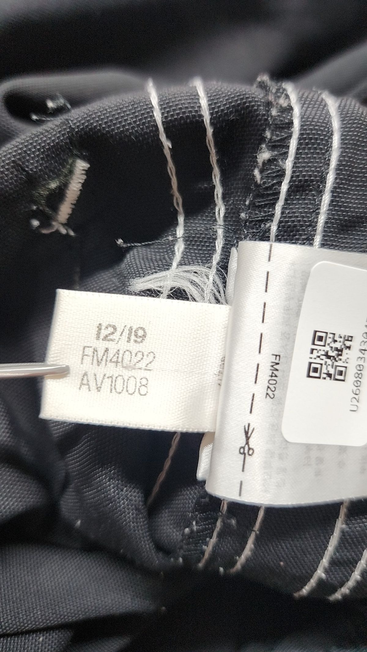 아디다스(ADIDAS) 워크웨어 팬츠 - 블랙 / FM4022 XS