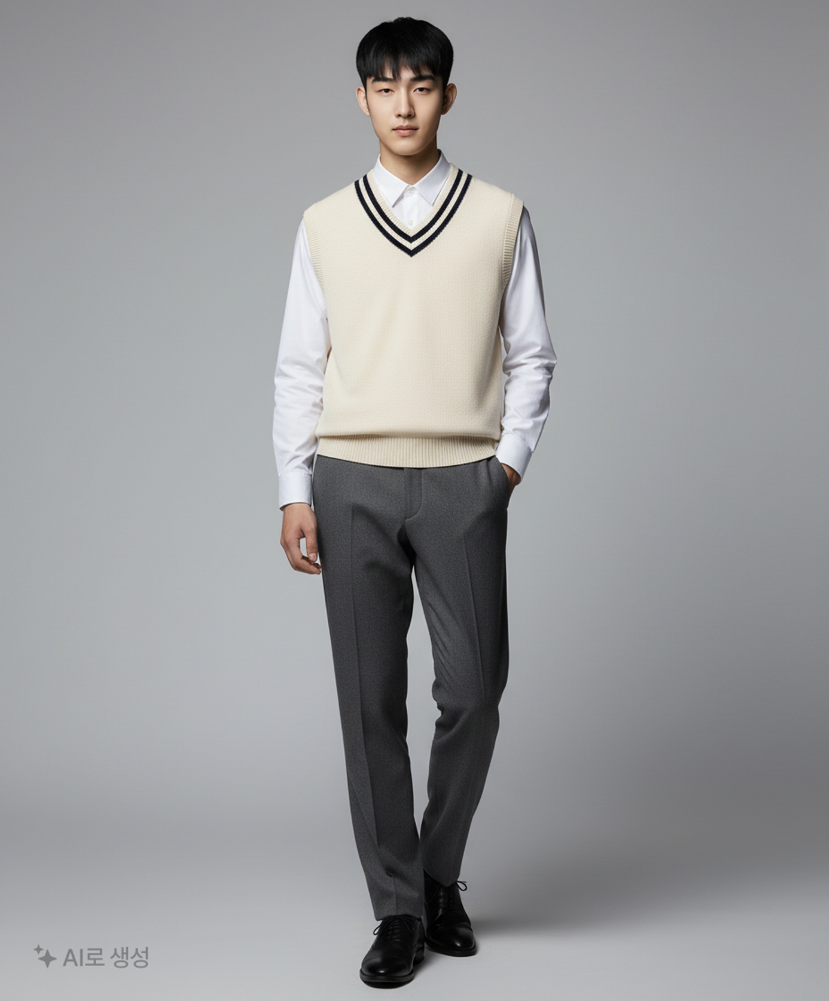 니티드(KNITTED) 베스트 L