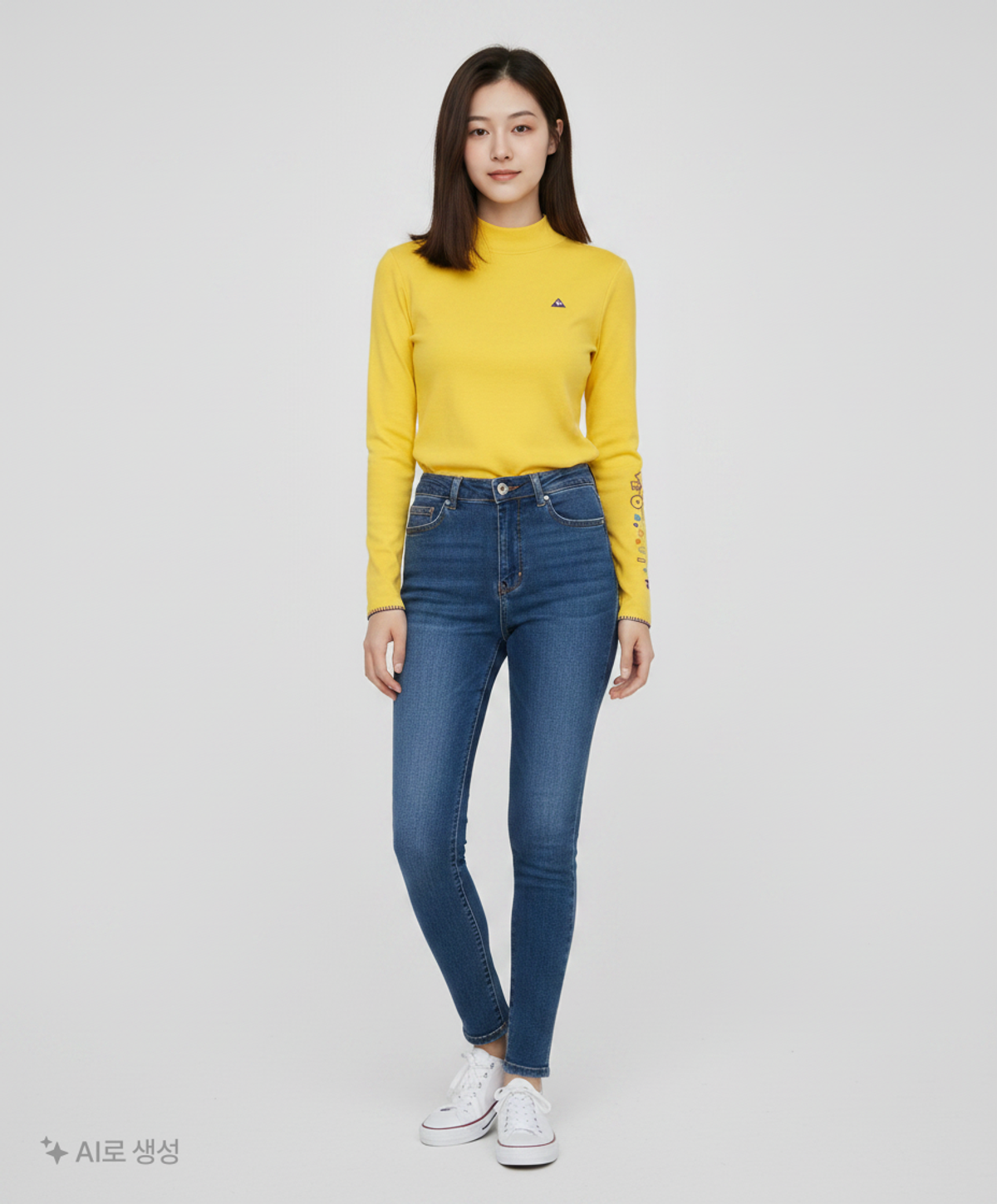 르꼬끄 스포르티브(LE COQ SPORTIF) 긴소매 티셔츠 XS