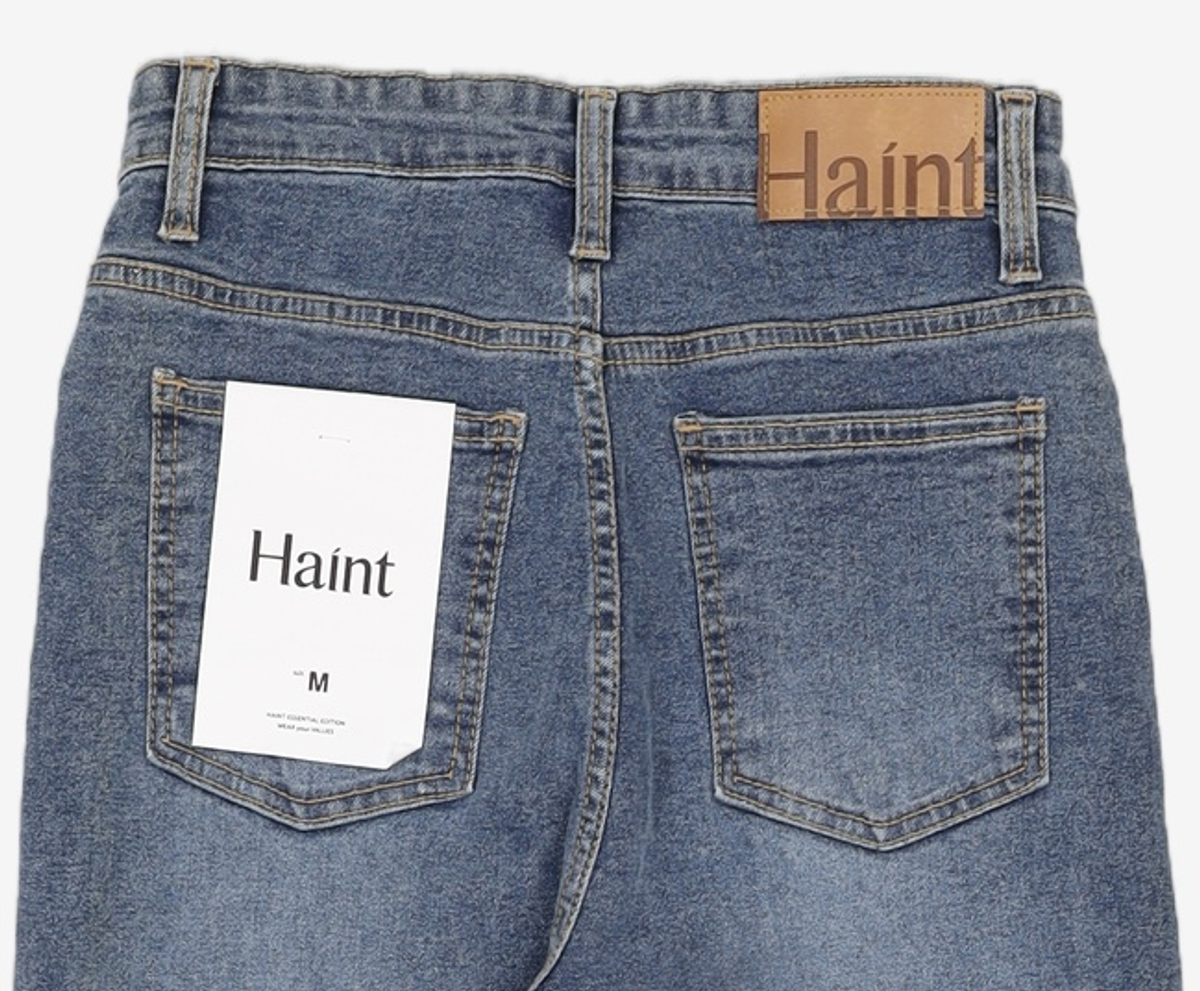헤인트(HAINT) 체이스 컷팅 일자 진 M