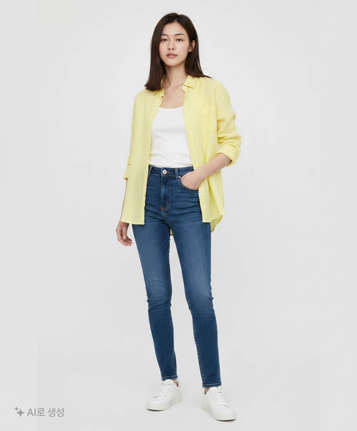지오다노(GIORDANO) 캐주얼 셔츠 S
