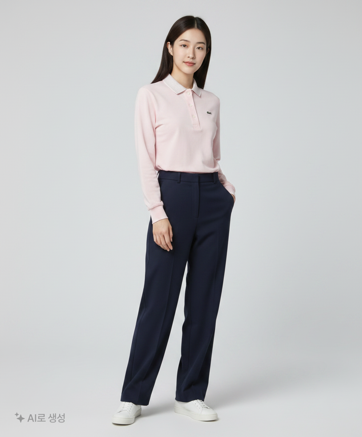라코스테(LACOSTE) 피케/카라 티셔츠 90