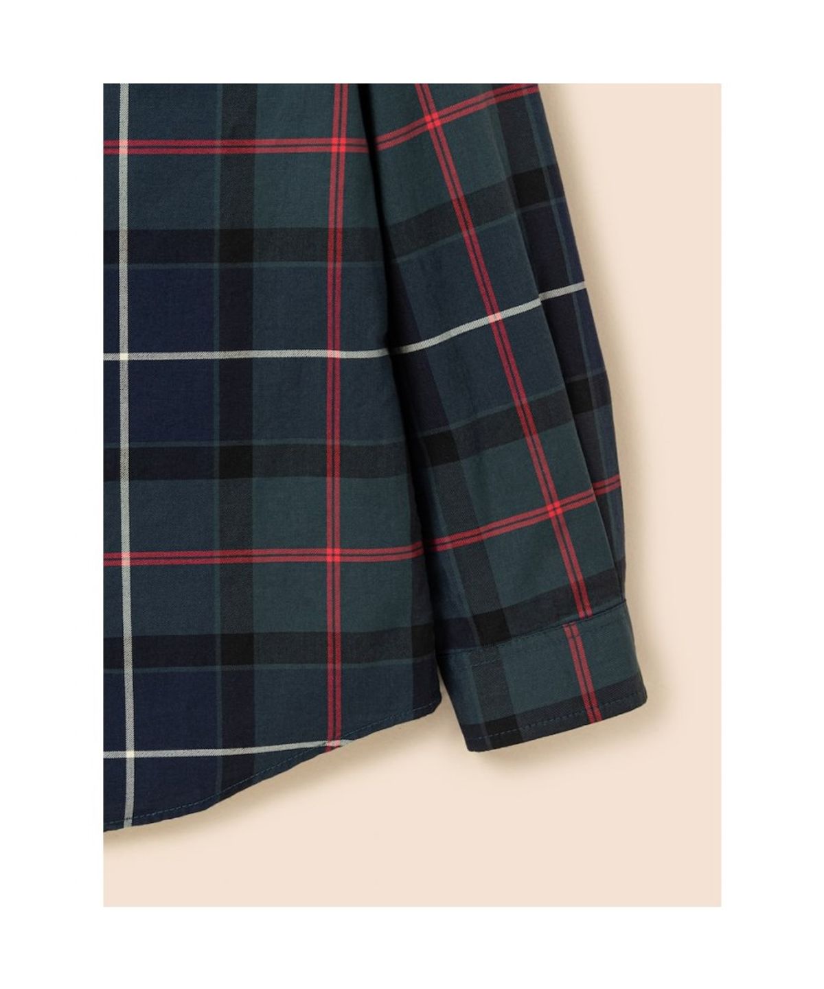 빈폴 키즈(BEANPOLE KIDS) [Essential] 헤릿 체크 셔츠  그린 (BI6864UE2M)