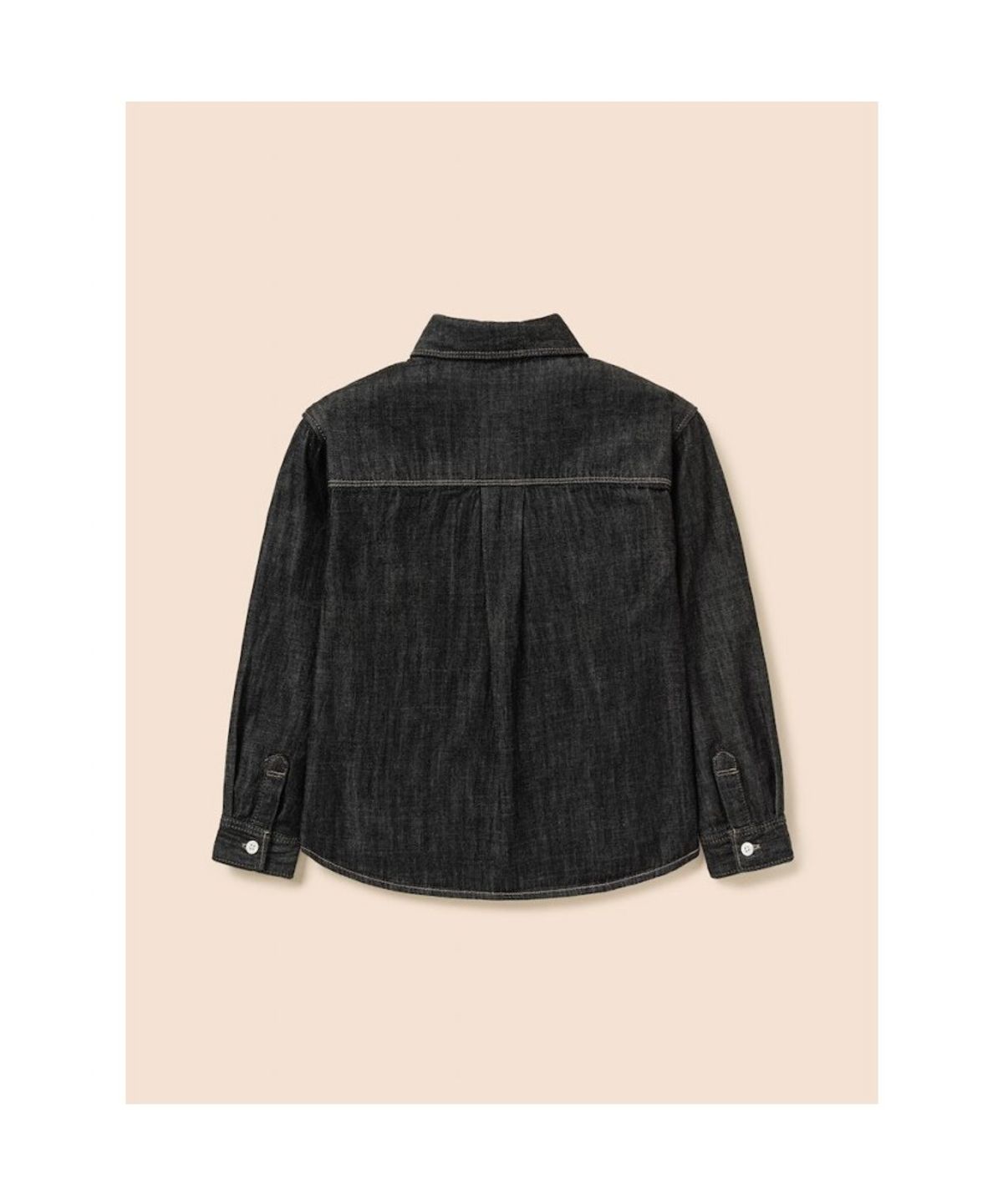 빈폴 키즈(BEANPOLE KIDS) [Essential] 데님 셔츠  블랙 (BI6864UE15)
