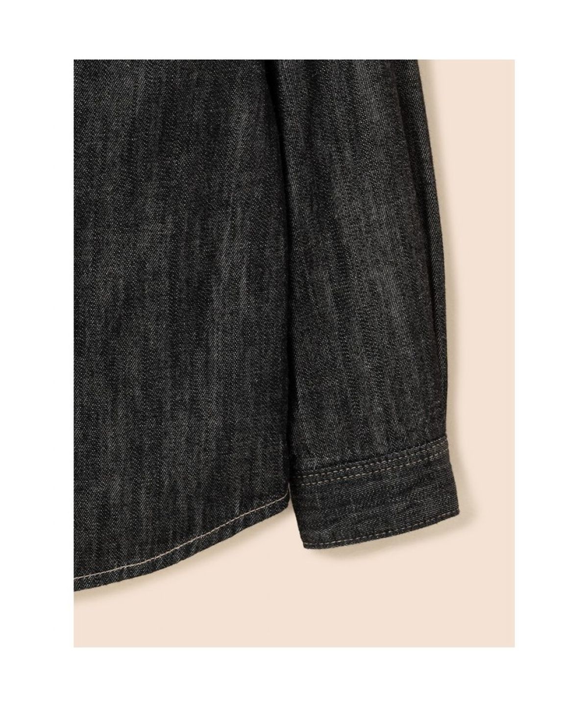 빈폴 키즈(BEANPOLE KIDS) [Essential] 데님 셔츠  블랙 (BI6864UE15)