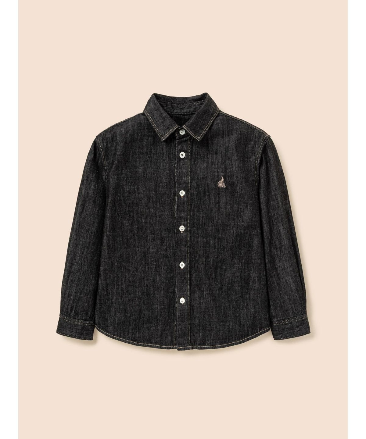 빈폴 키즈(BEANPOLE KIDS) [Essential] 데님 셔츠  블랙 (BI6864UE15)