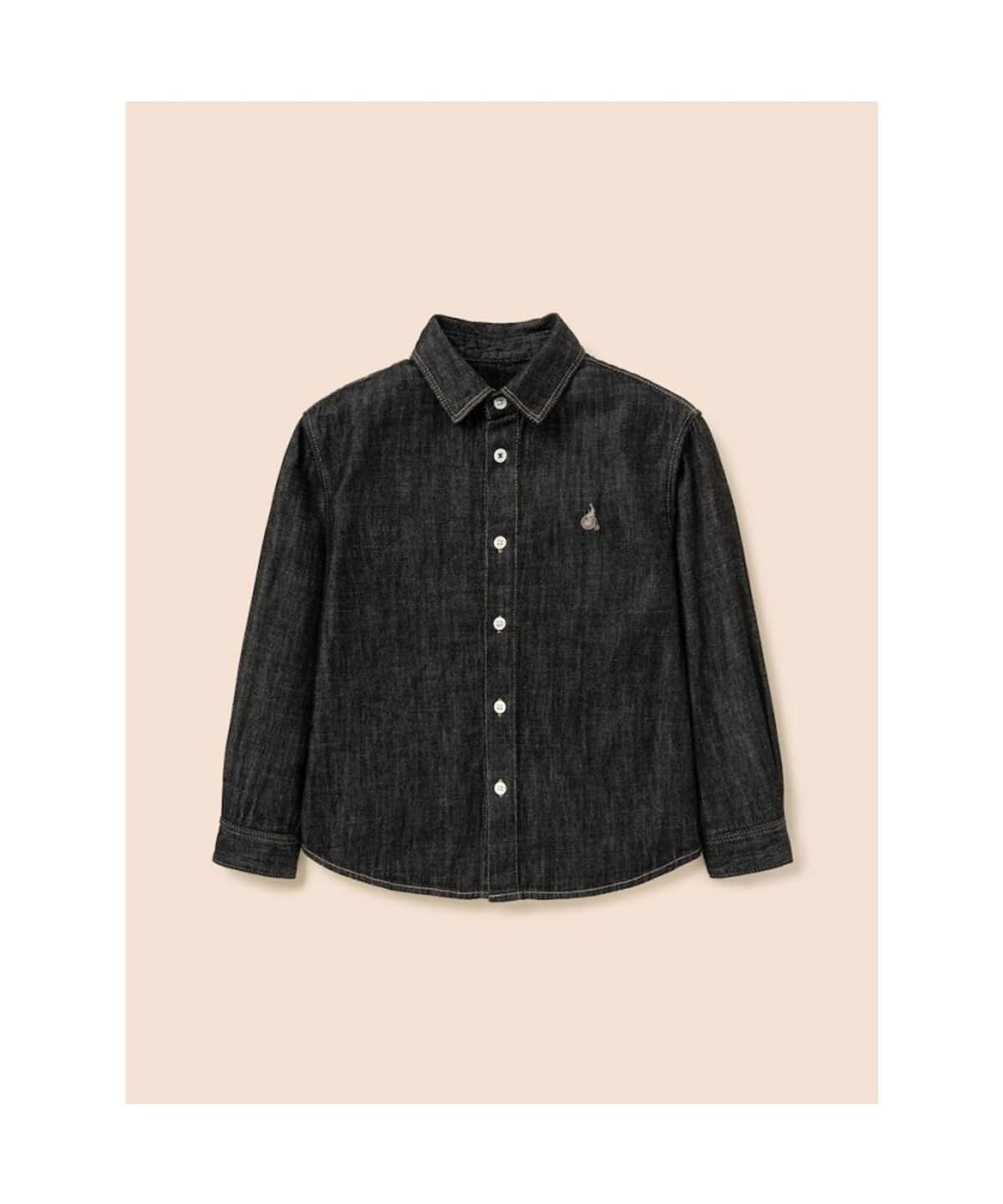 빈폴 키즈(BEANPOLE KIDS) [Essential] 데님 셔츠  블랙 (BI6864UE15)