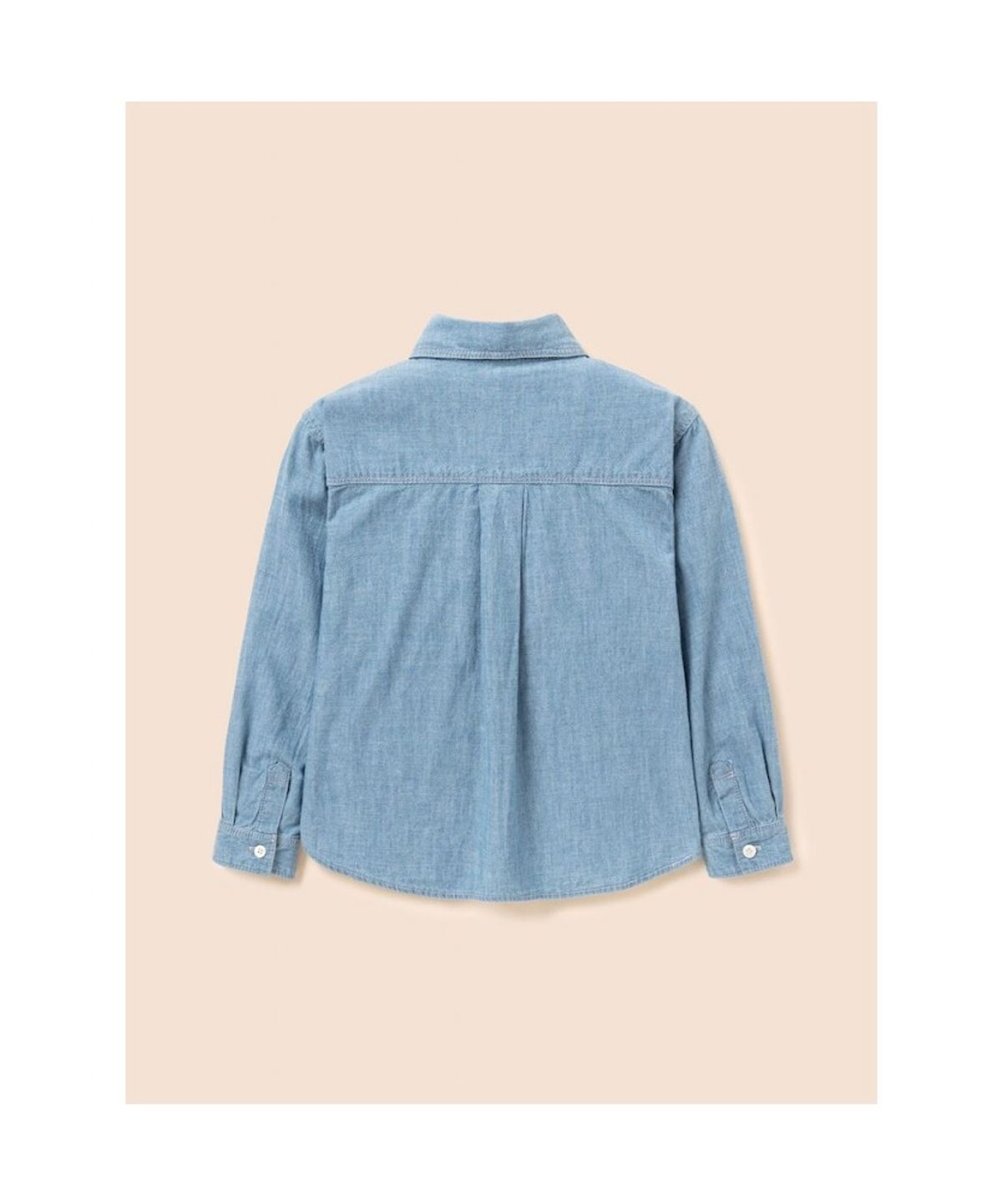 빈폴 키즈(BEANPOLE KIDS) [Essential] 데님 셔츠  스카이 블루 (BI6864UE1Q)